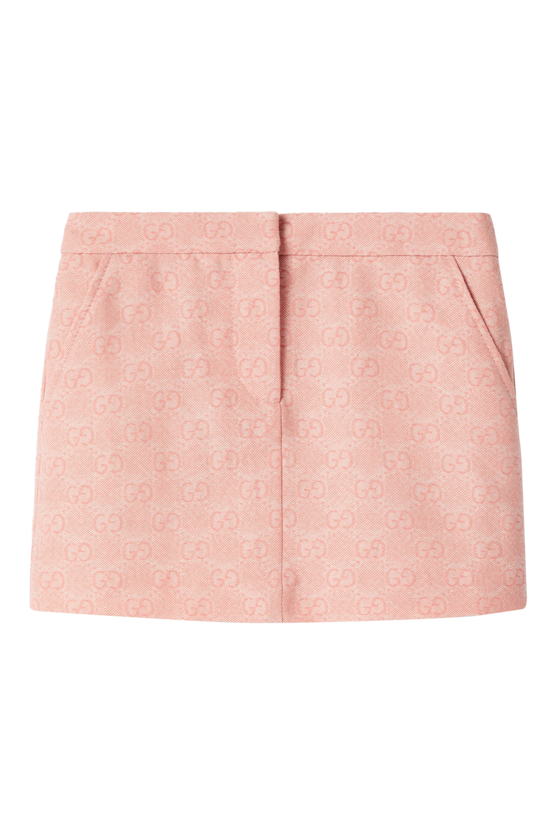 Kids GG Wool Flannel Skirt