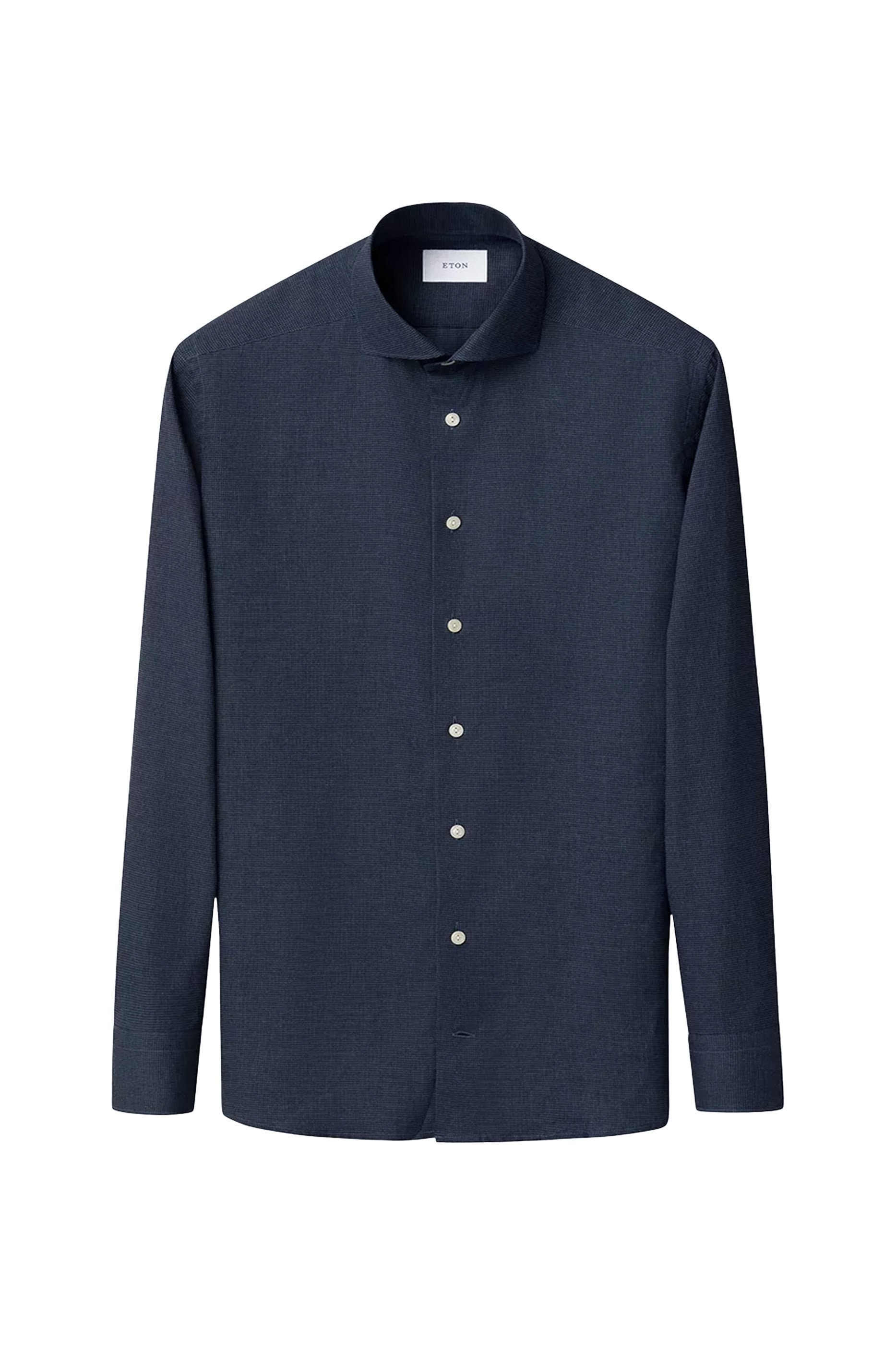 Micro Check Signature Flannel Shirt