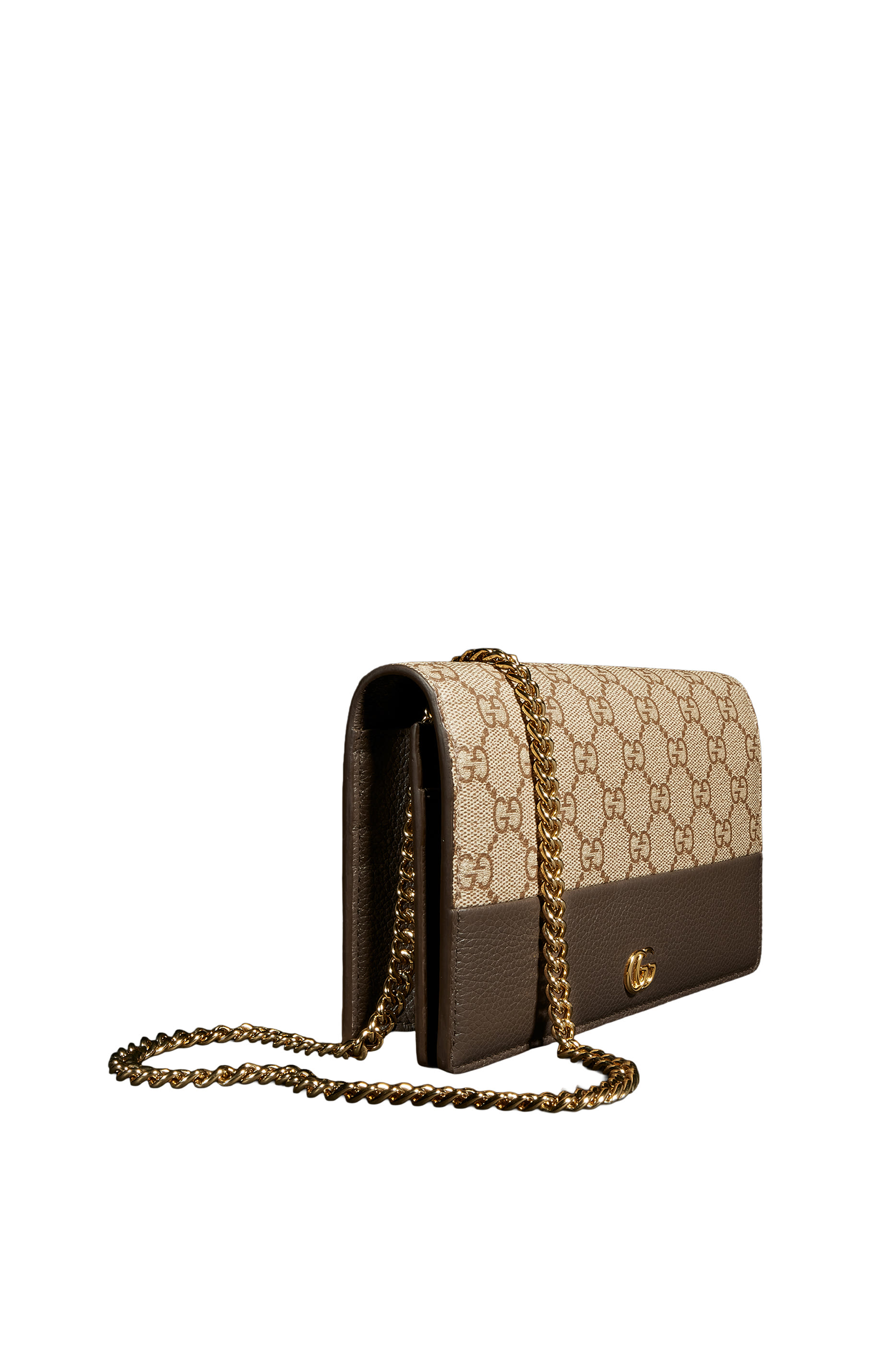 Bi-color GG Marmont Wallet on Chain