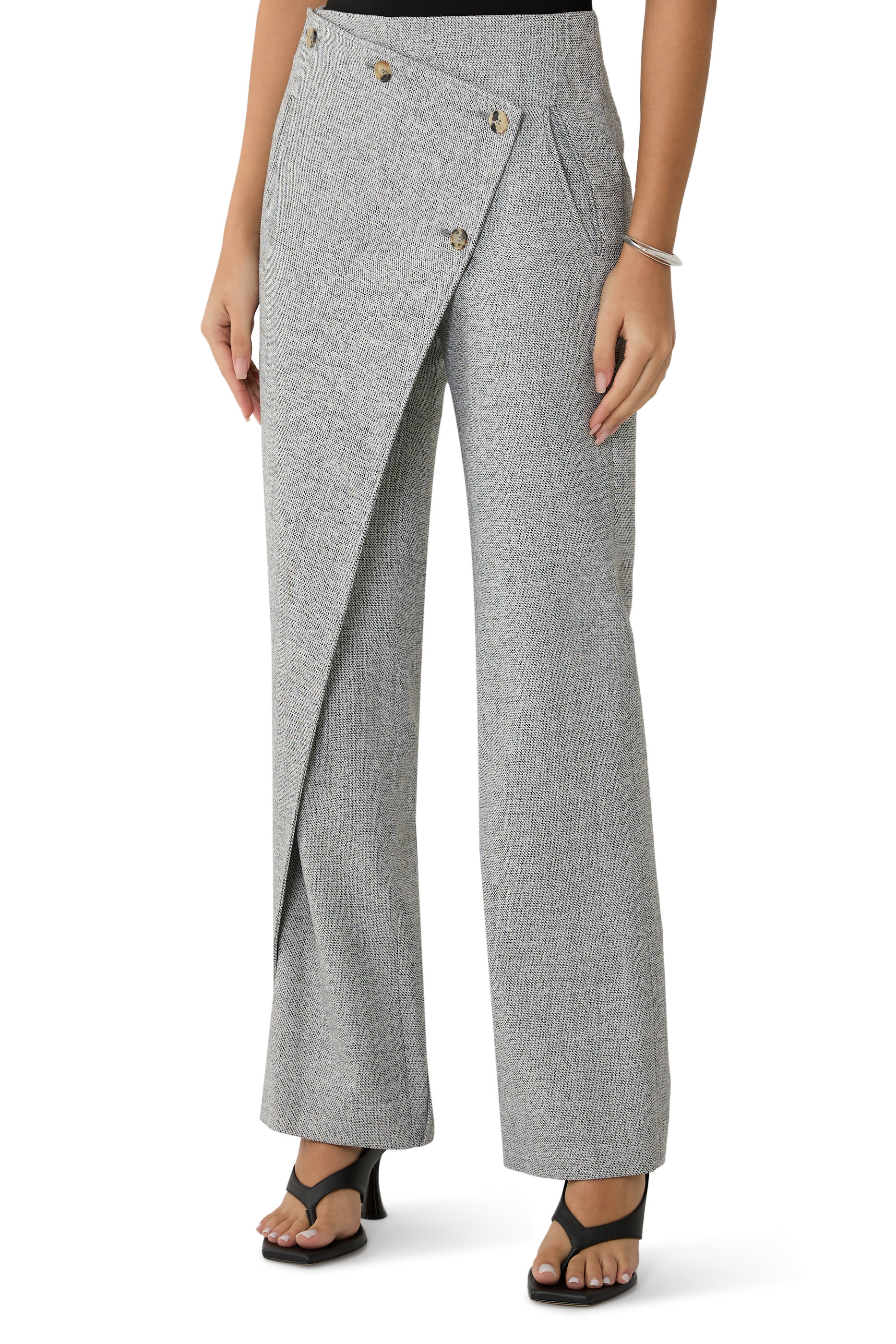Oblique Caviar Pants