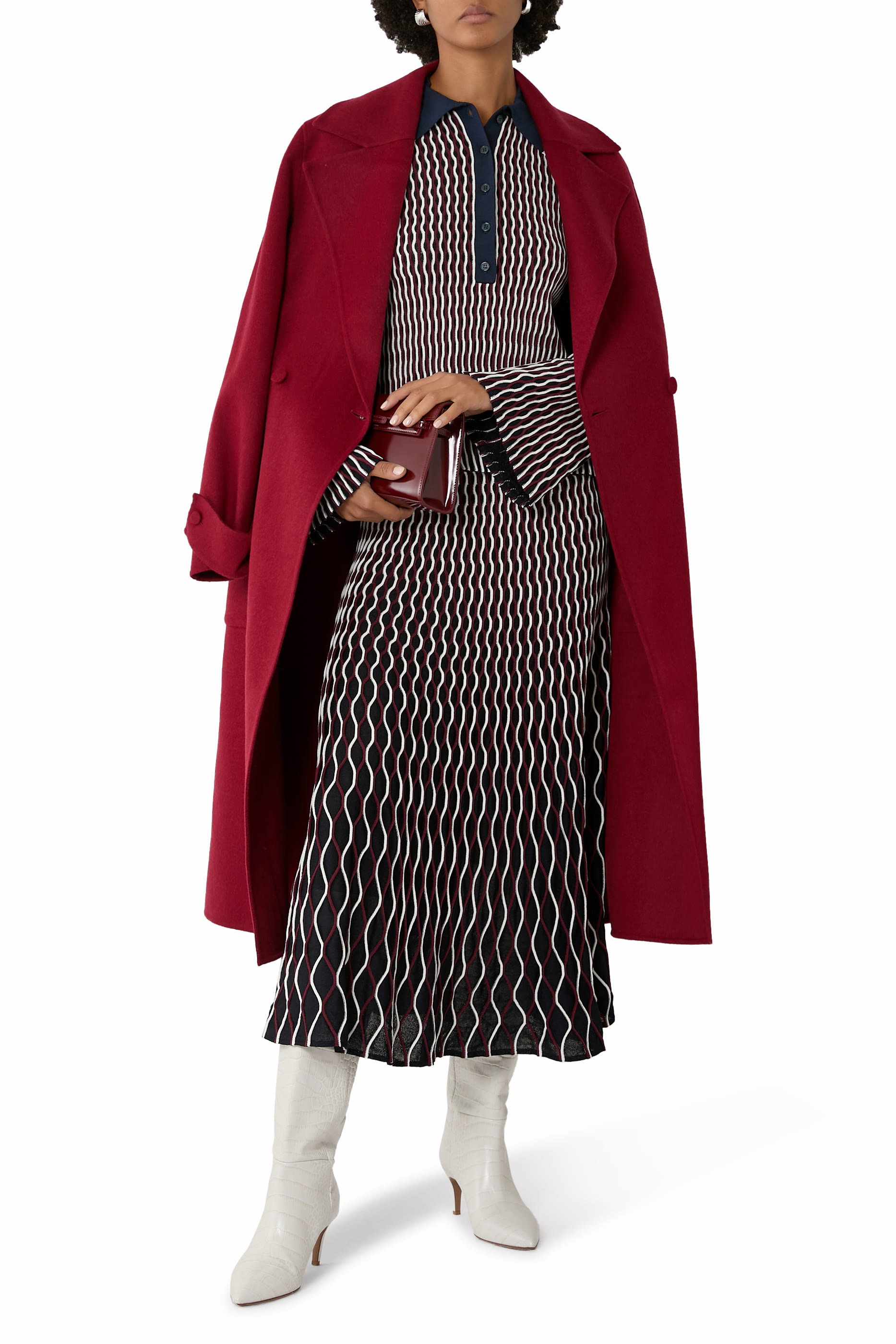 Colleen Knit Polo Top