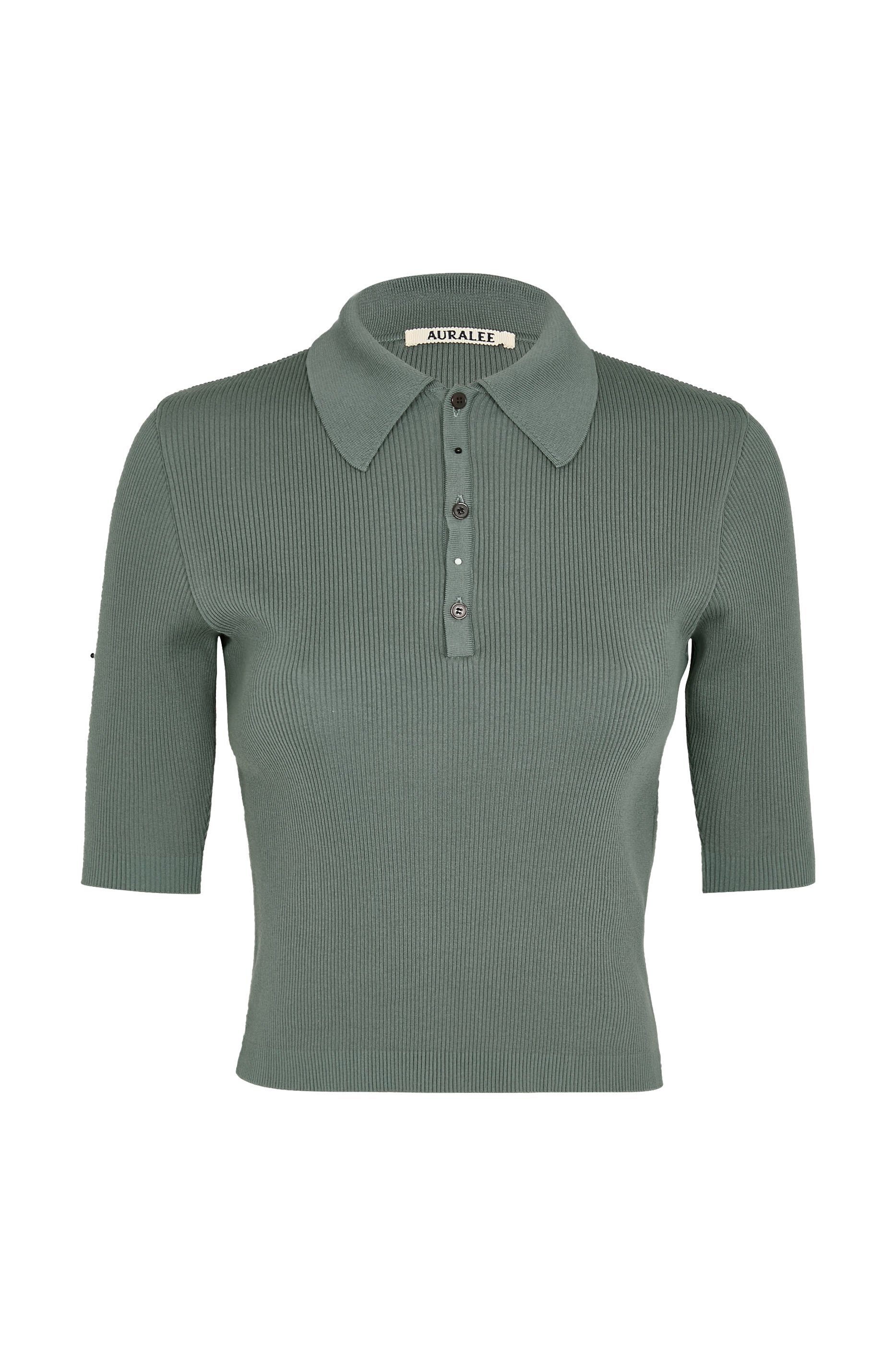 Cotton High Gauge Rib Knit Polo