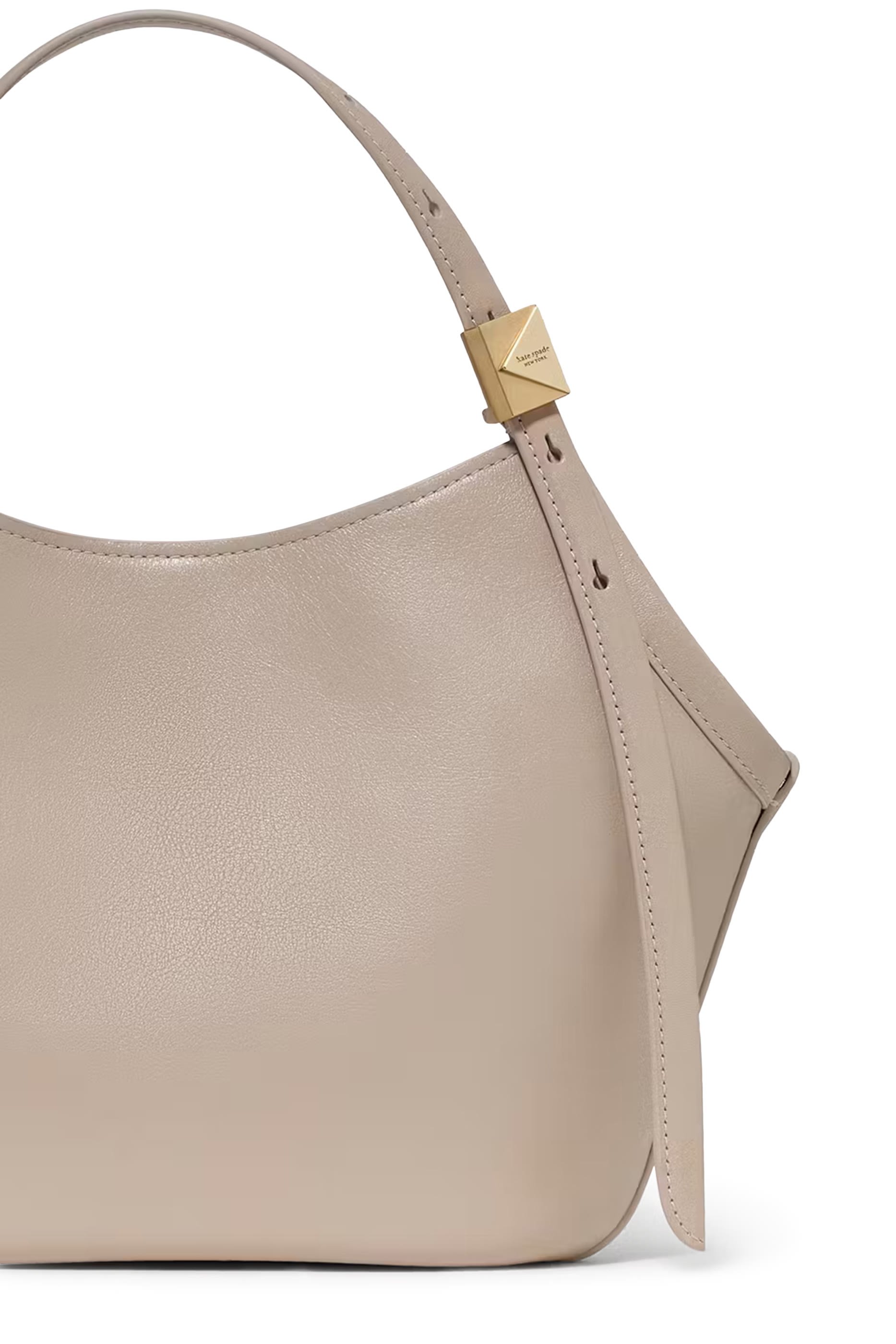 Deco Fine Grain Leather Small Tulip Tote