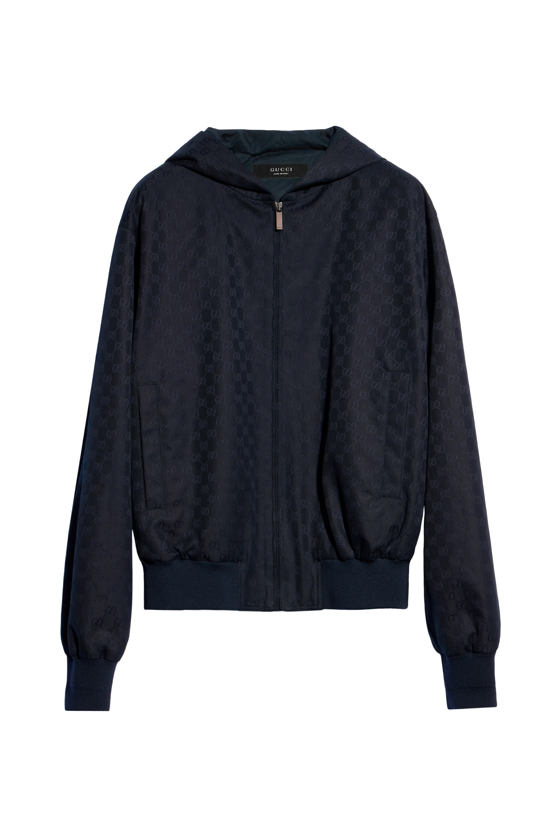 GG Cotton Canvas Zip Jacket