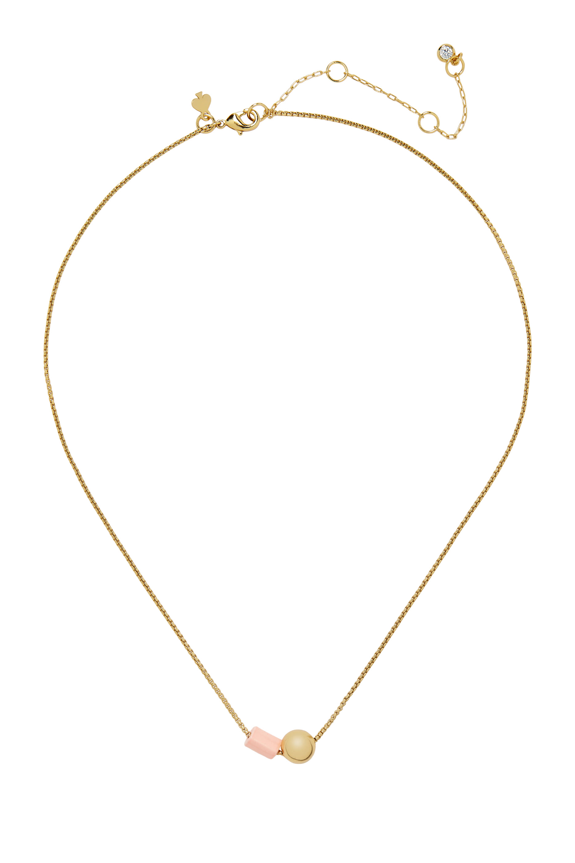 Geo Pop Pendant, Metal & Enamel