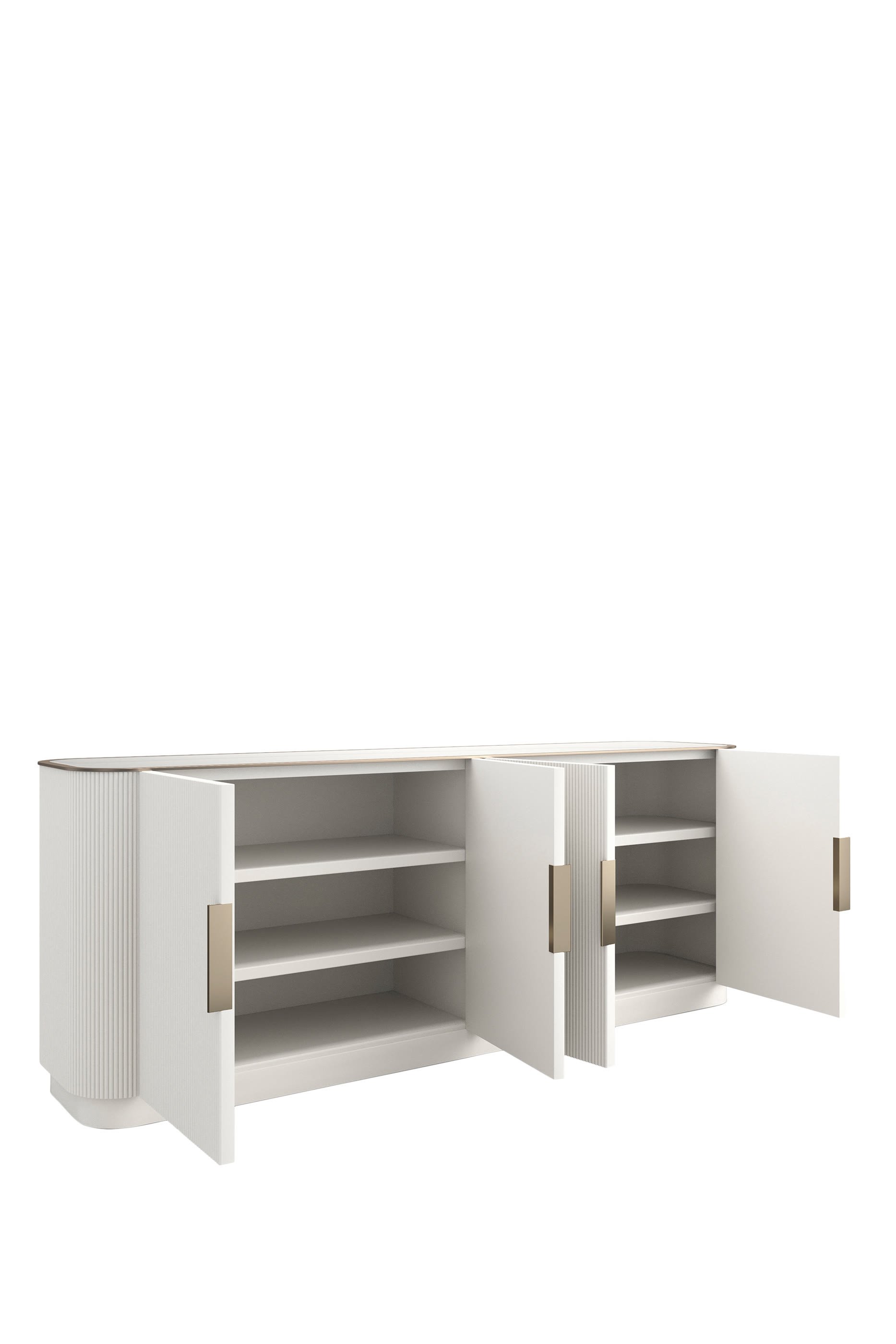 Matte Pearl Love Sideboard