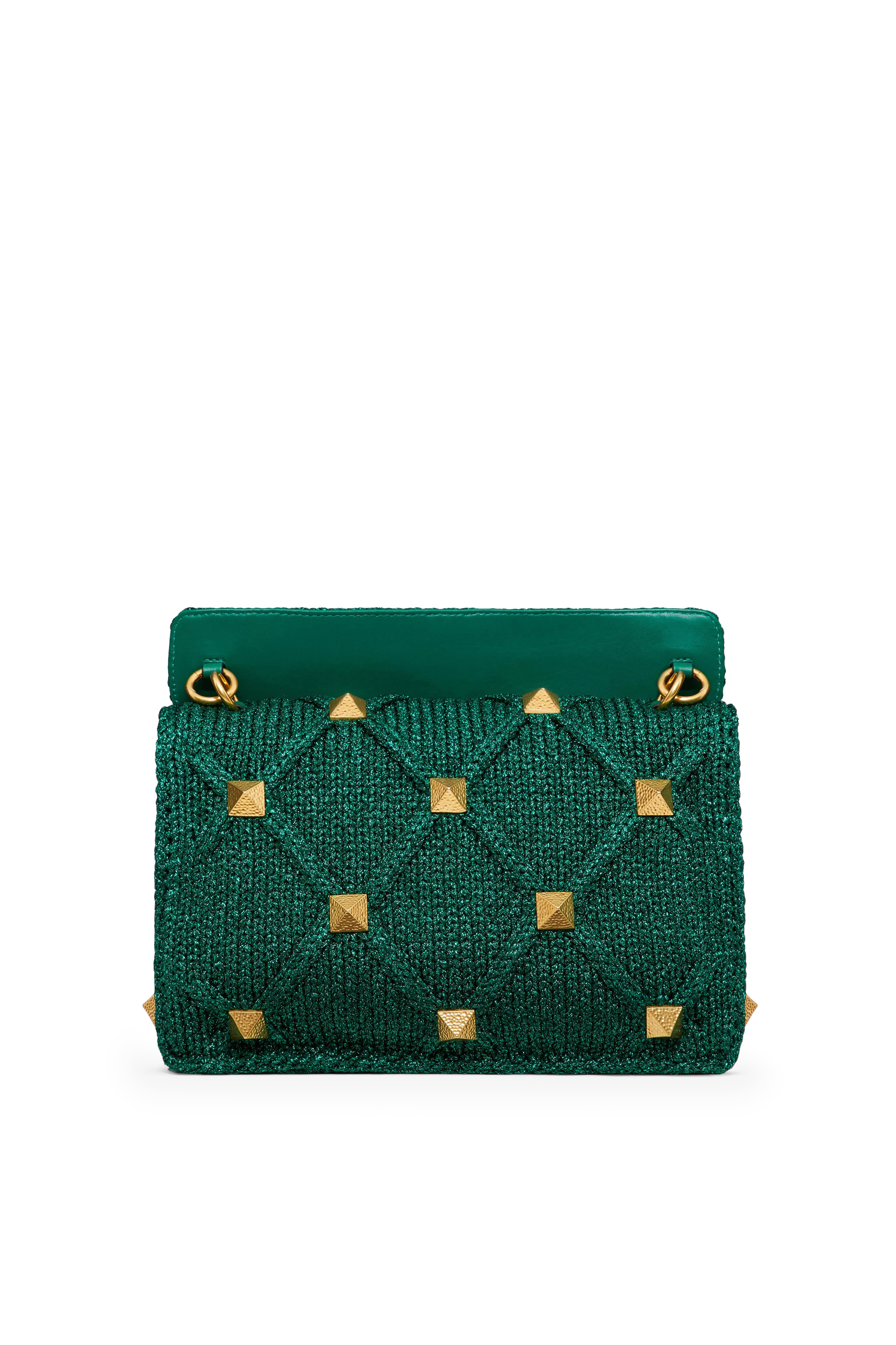 Valentino Garavani Roman Stud Knitted Bag