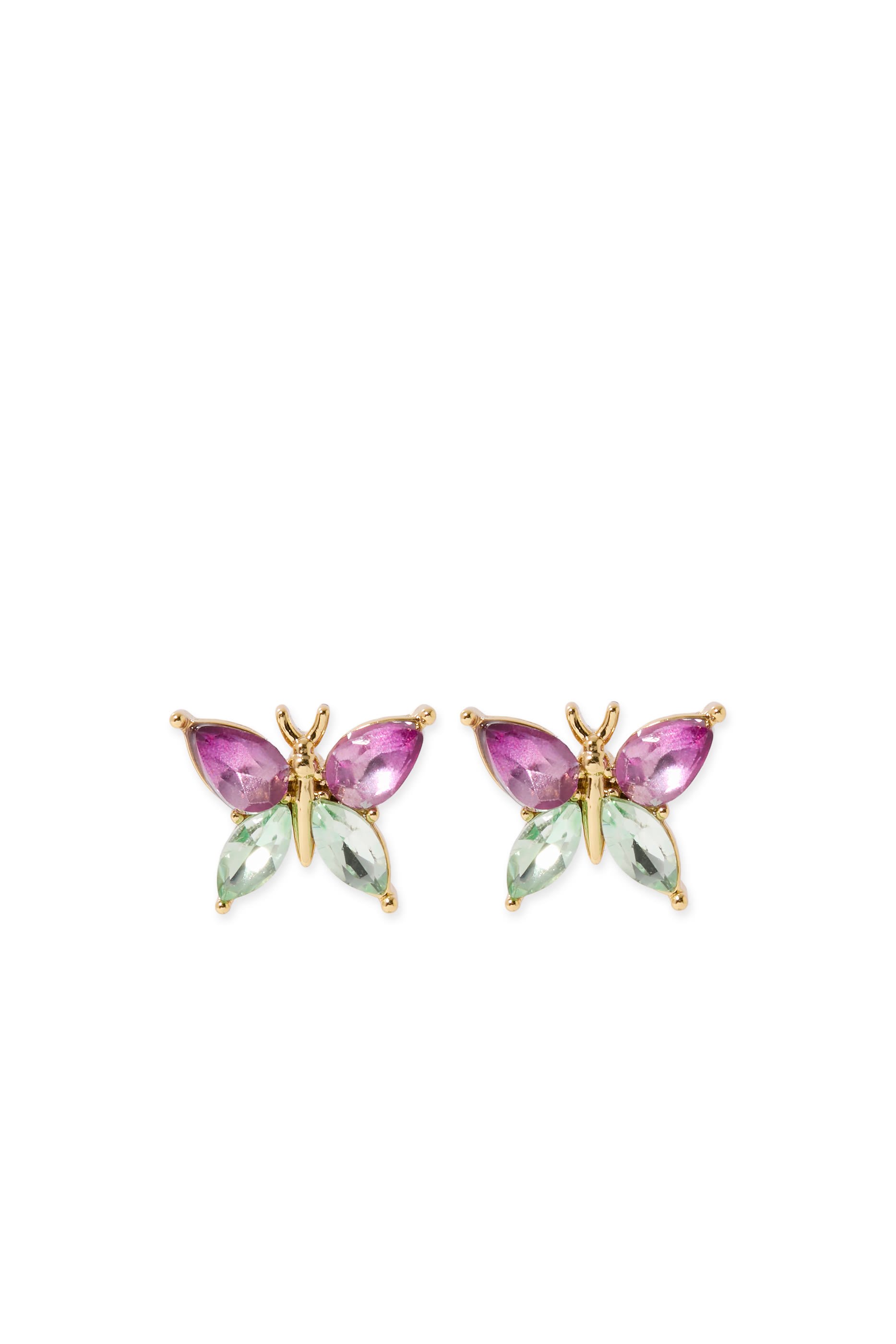 Small Butterfly Stud Earrings
