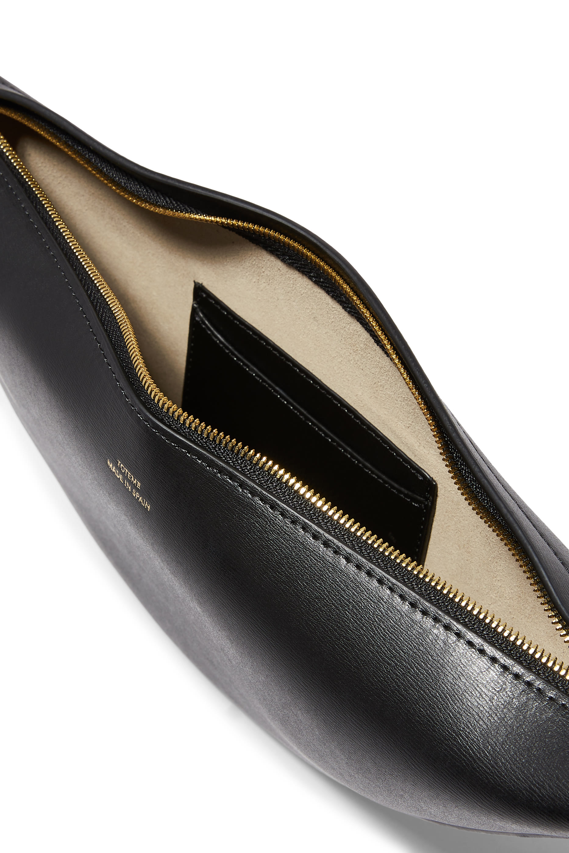 Scooped Leather Sling Bag