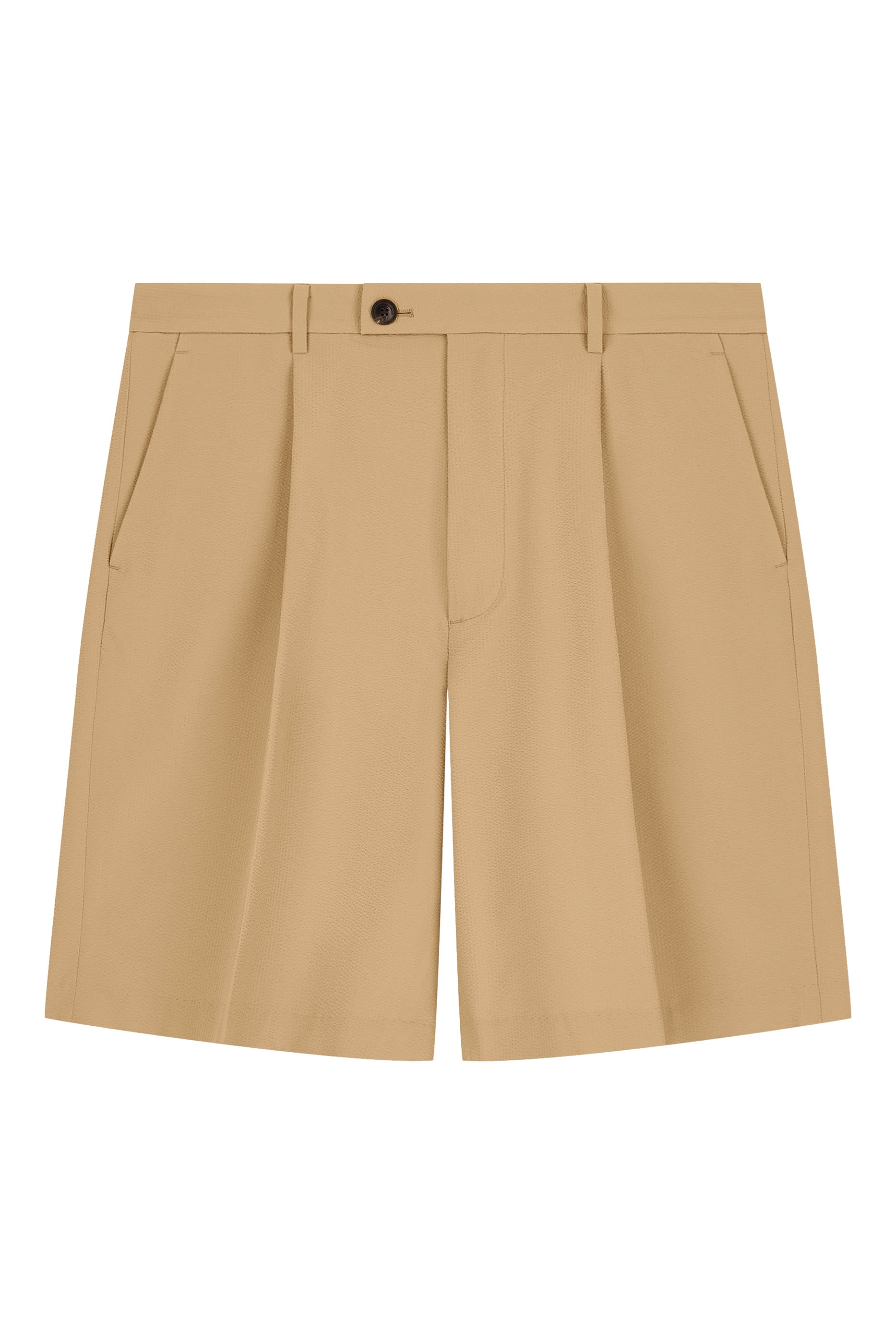 Down and Feather Padding Bermuda Shorts