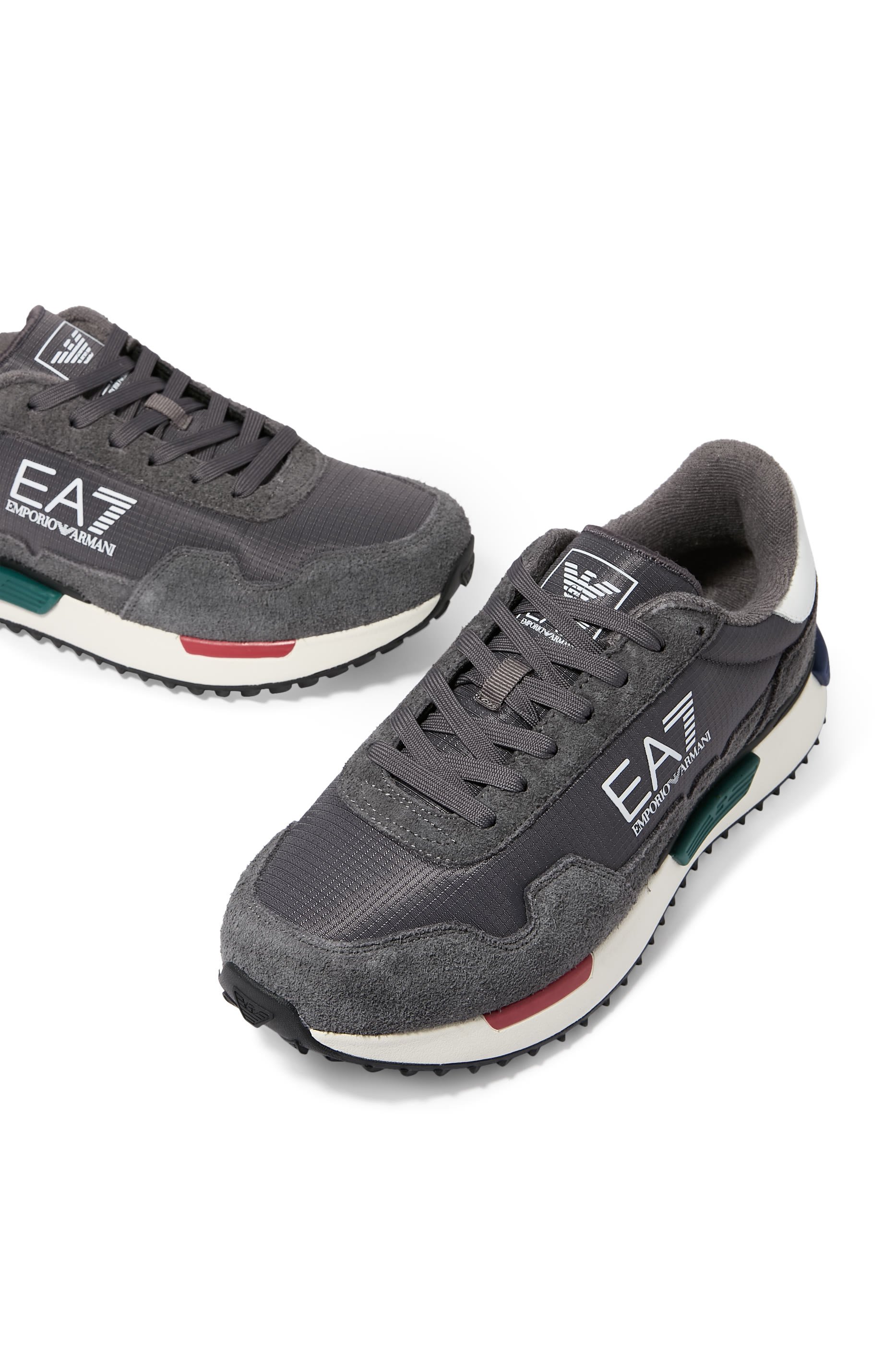 EA7 Logo Running Sneakers
