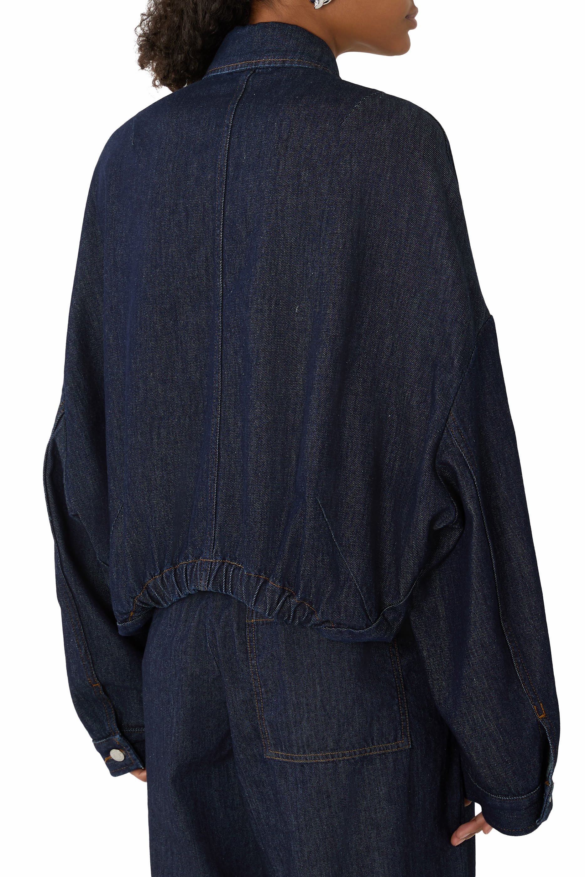 Button-Up Denim Jacket