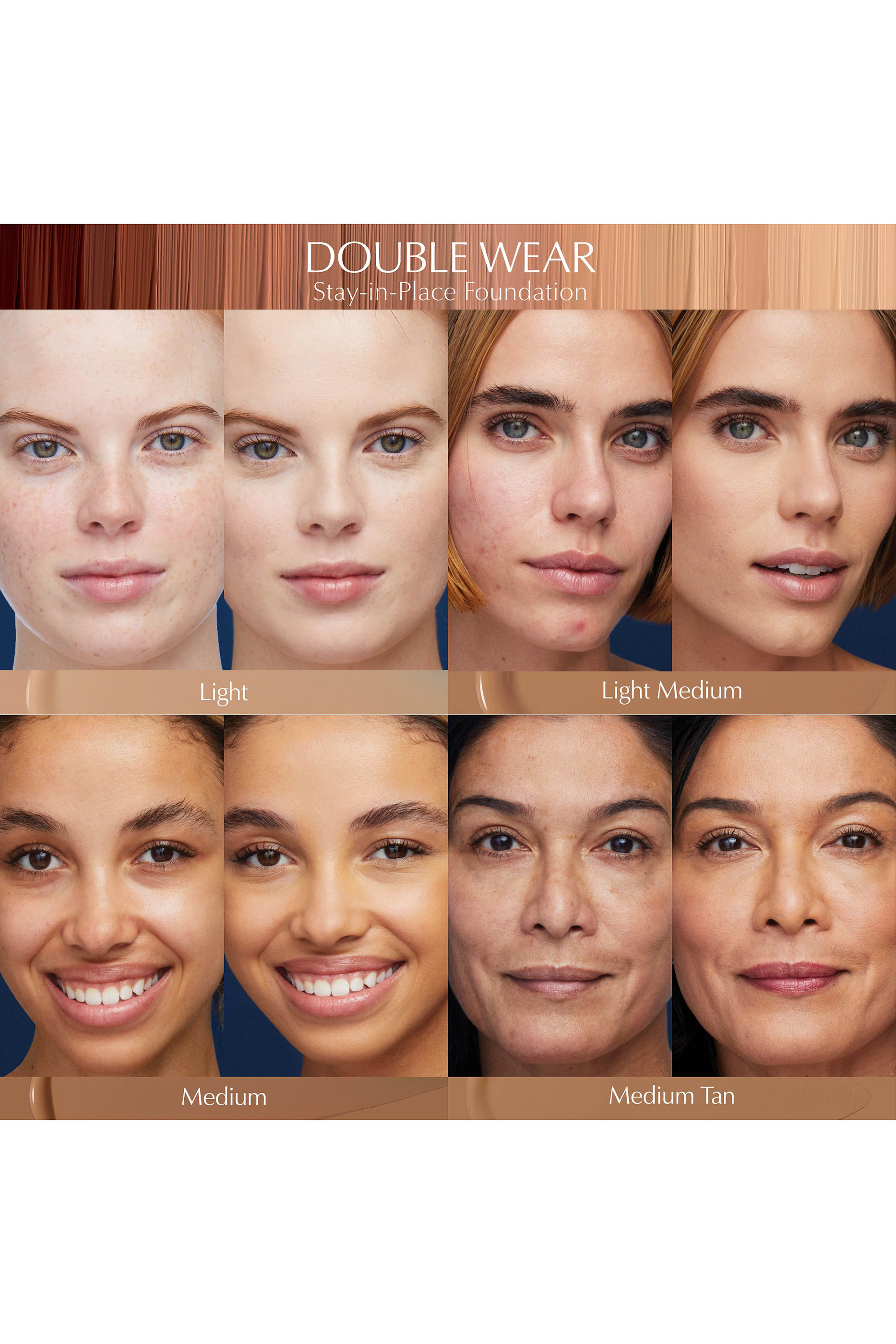 Double Wear Stay-in-Place Foundation