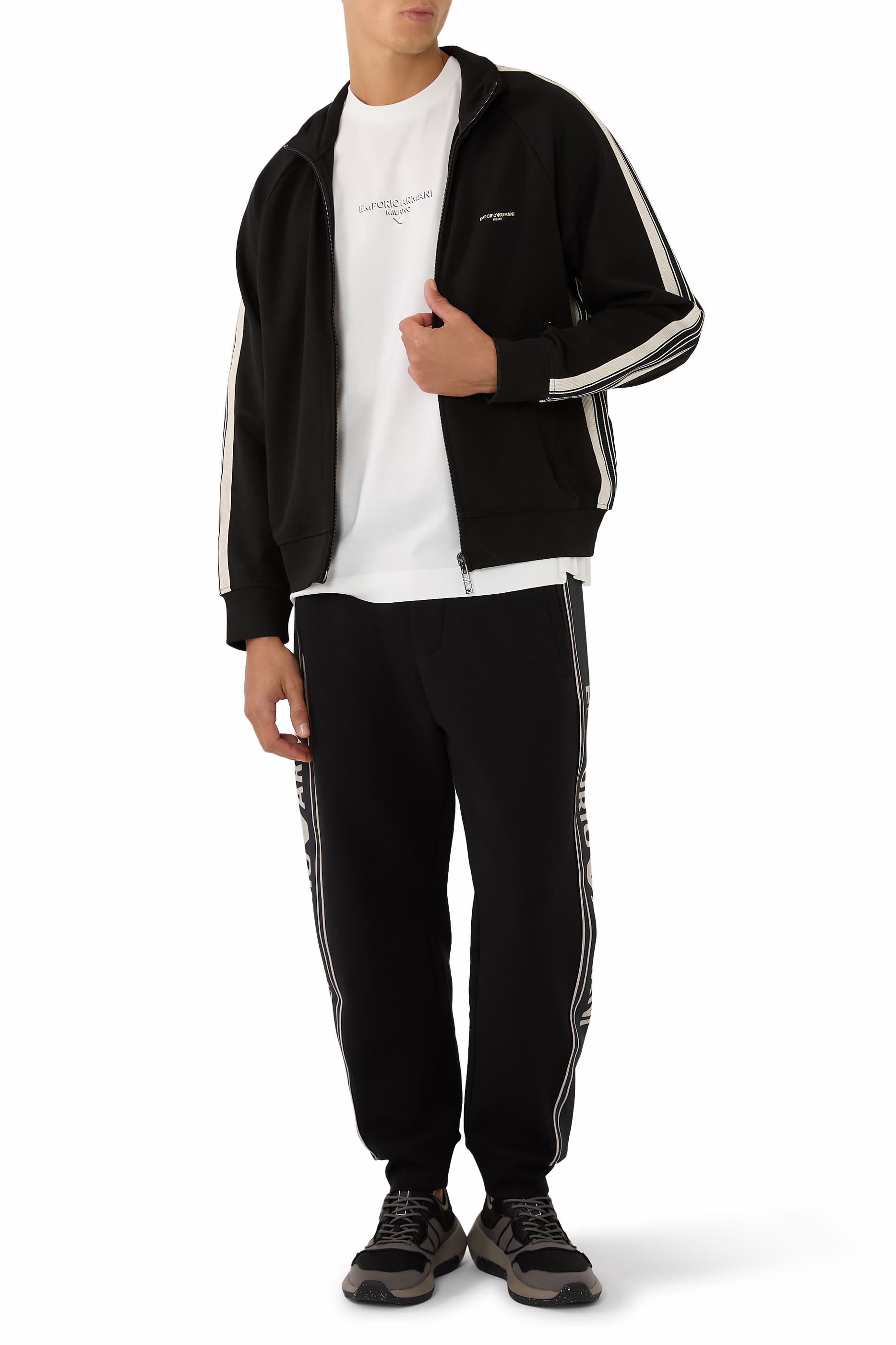 Logo Zip-Up Sweatshirt