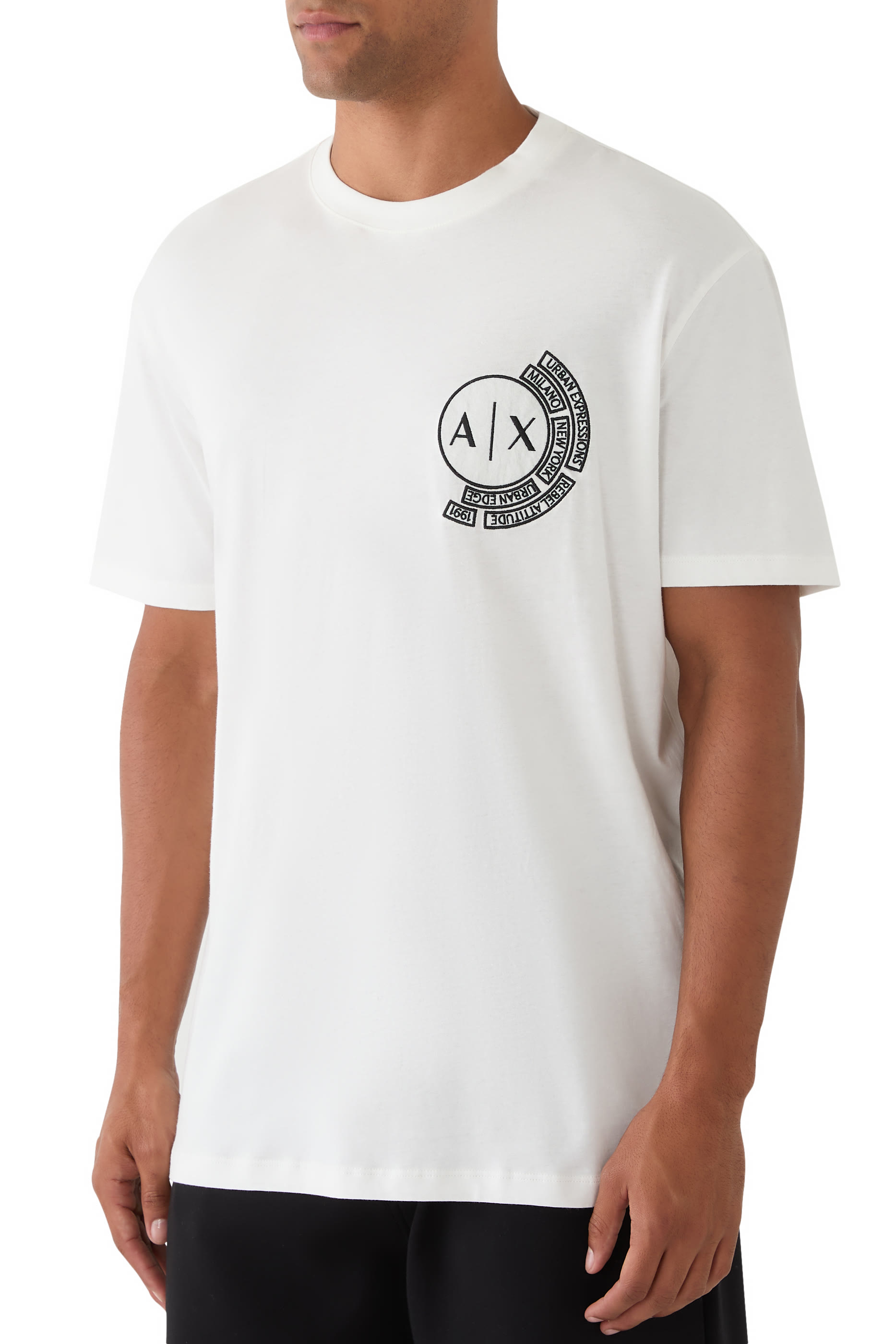 Logo and Patch T-Shirt