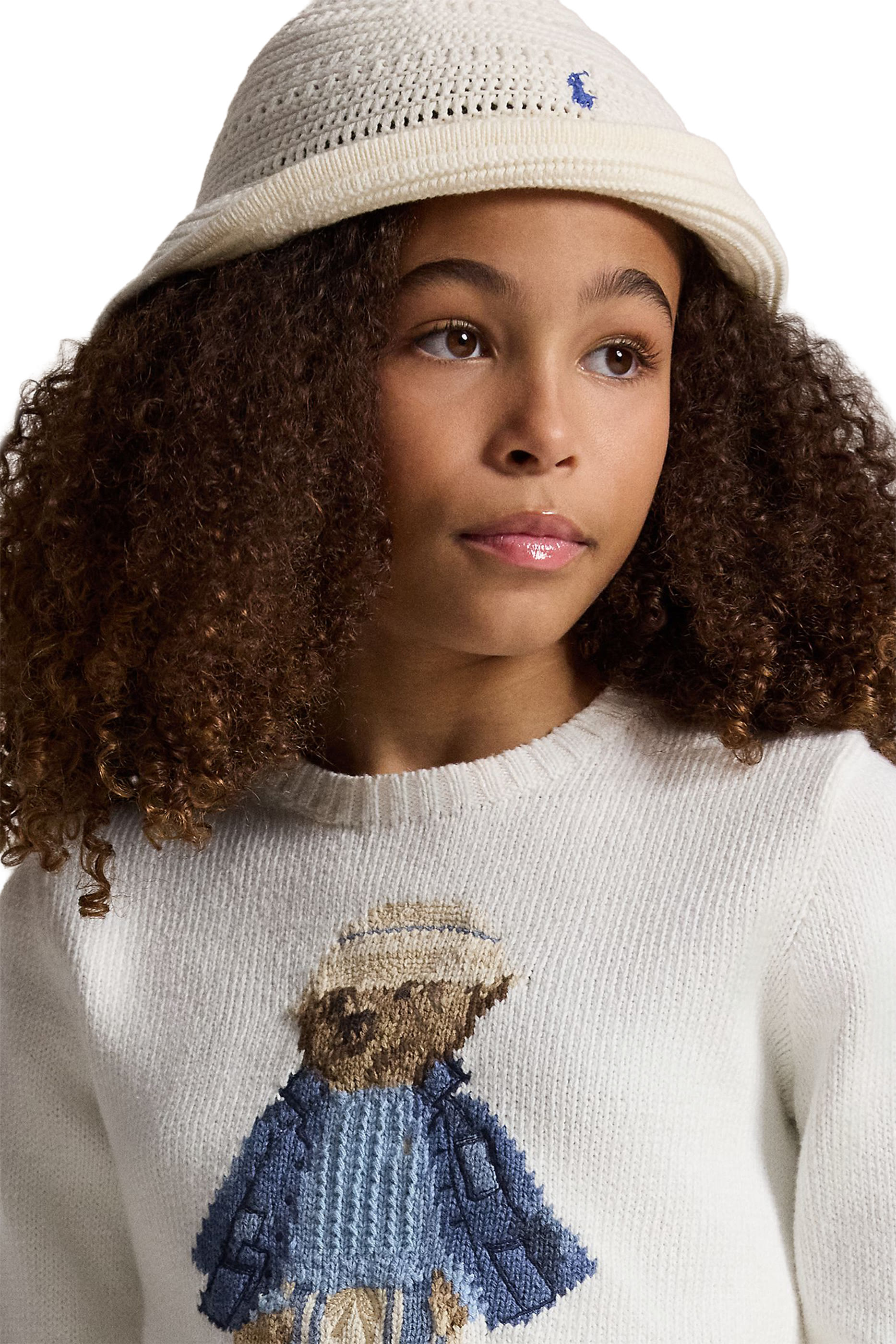 Kids Crocheted Cotton Bucket Hat