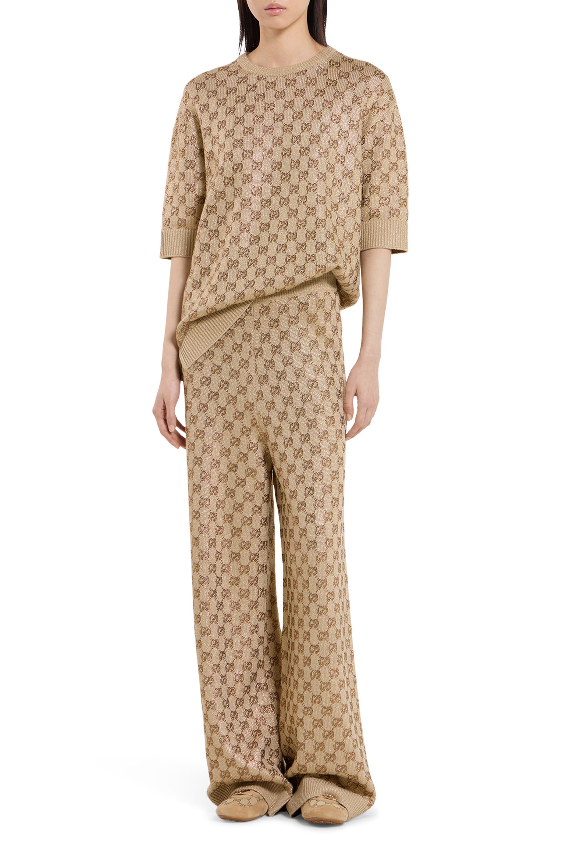 Allover GG Crystals Sweater