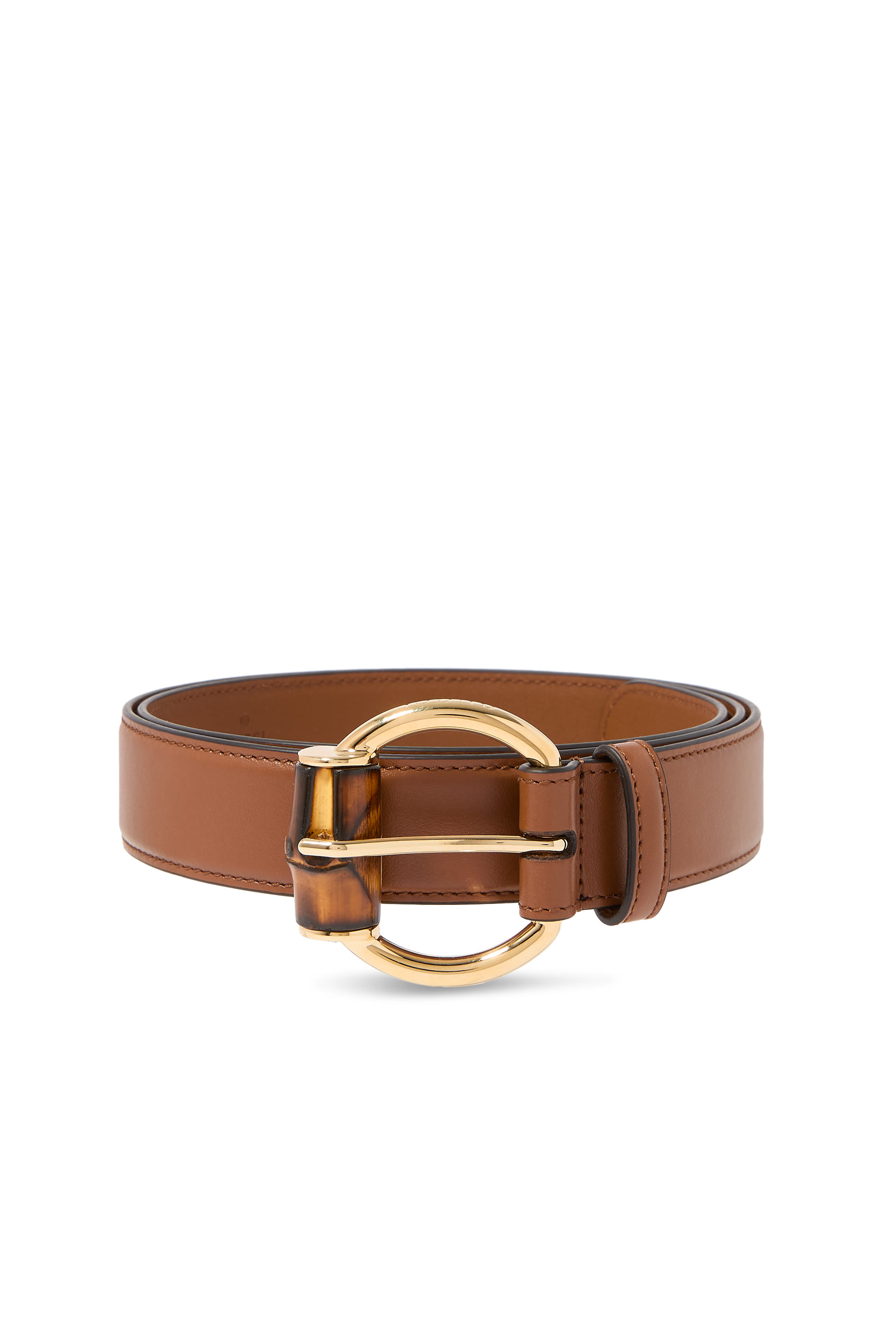 Belt with Bamboo Detail Buckle