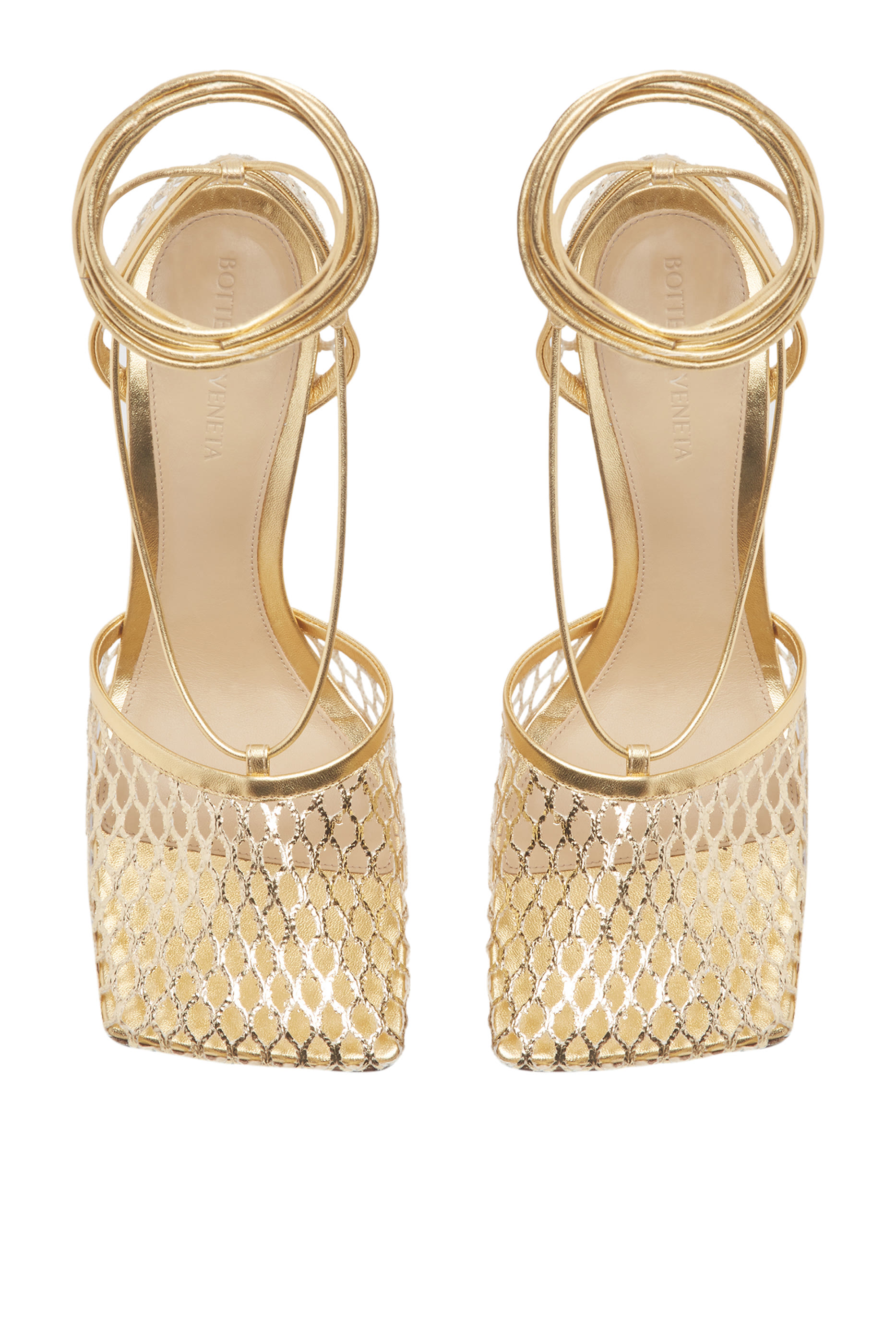 Stretch Leather Sandals