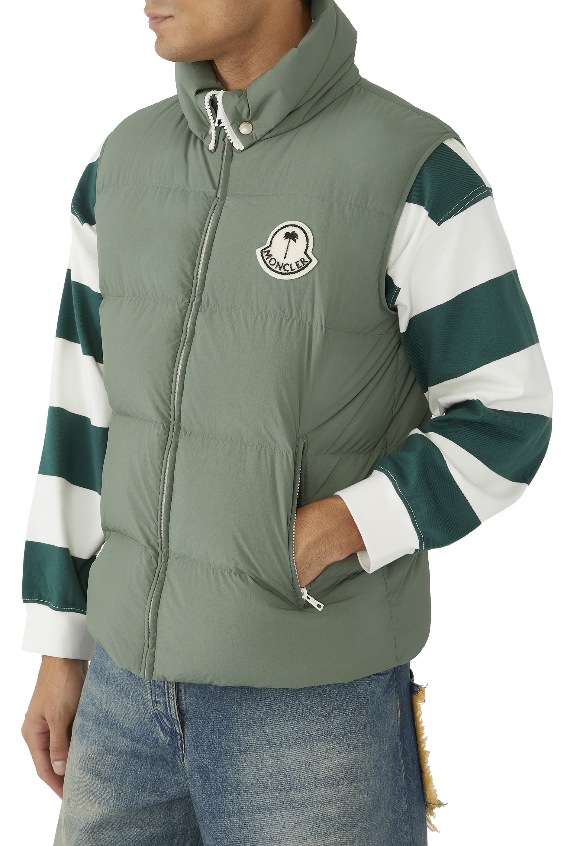 Palm Angels x Moncler Rodmar Down-Filled Vest