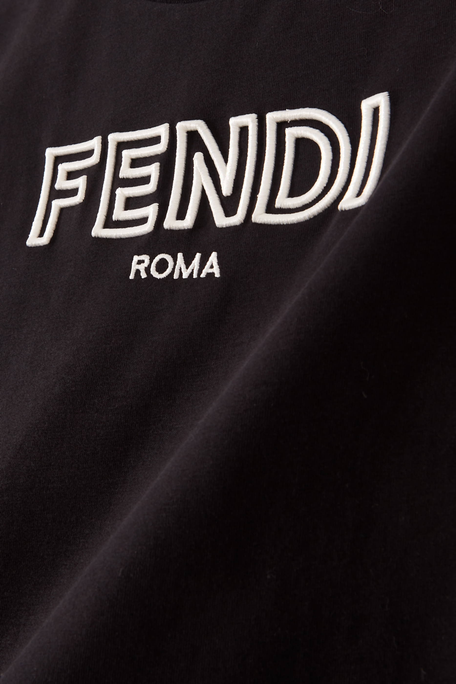 Kids Embroidered-Logo Cotton T-Shirt