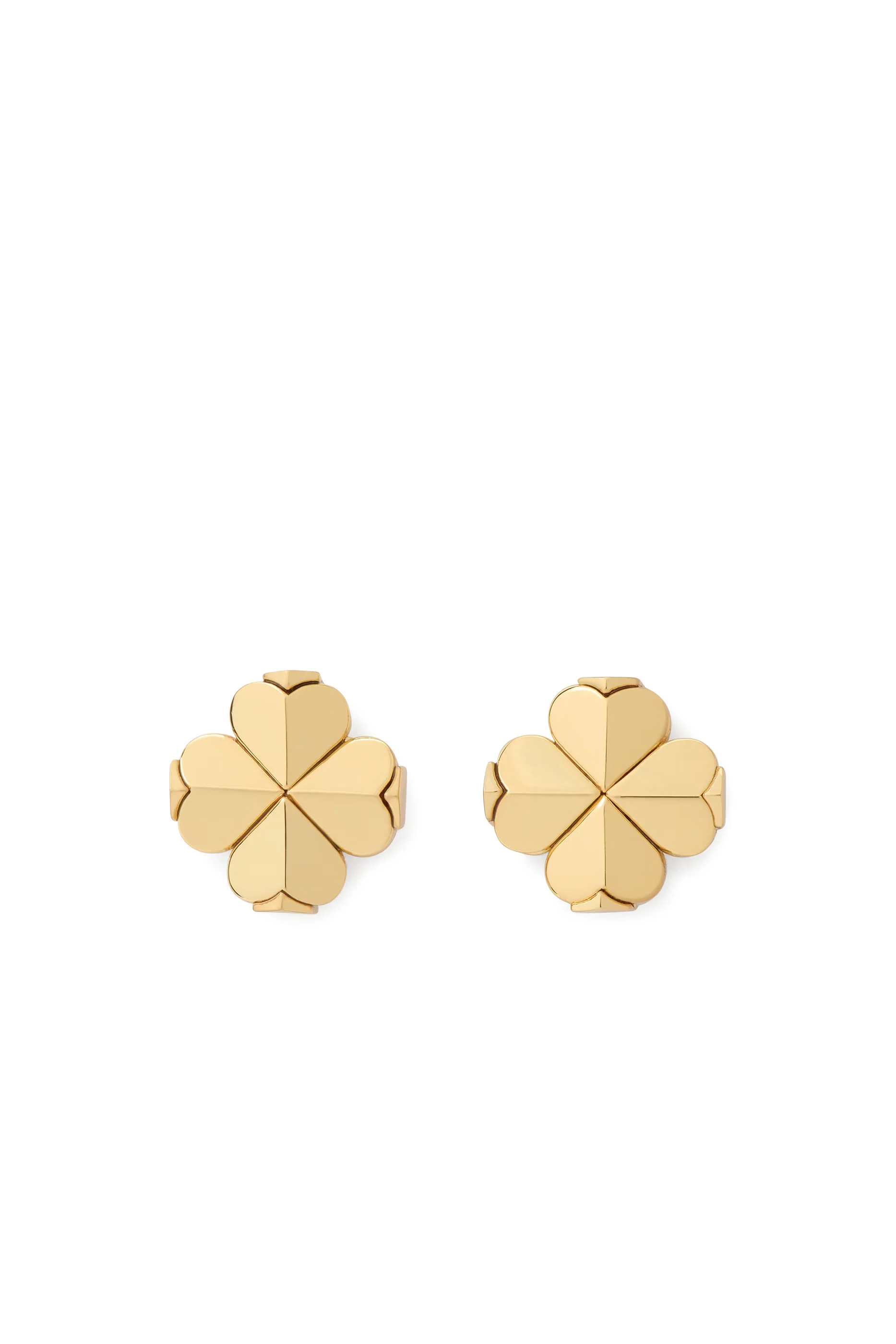 Spade Flower Studs