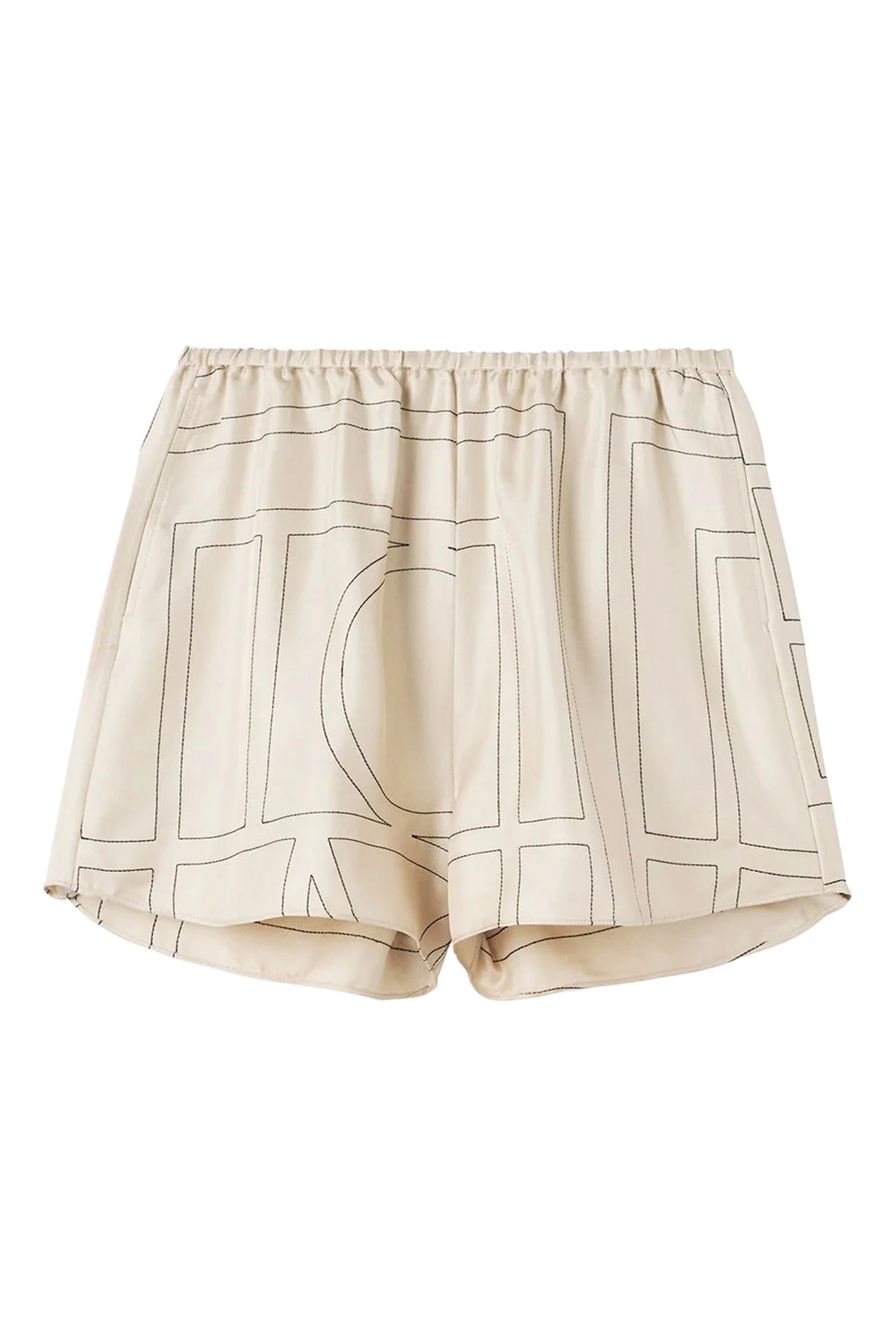 Monogram Silk Pyjamas Shorts