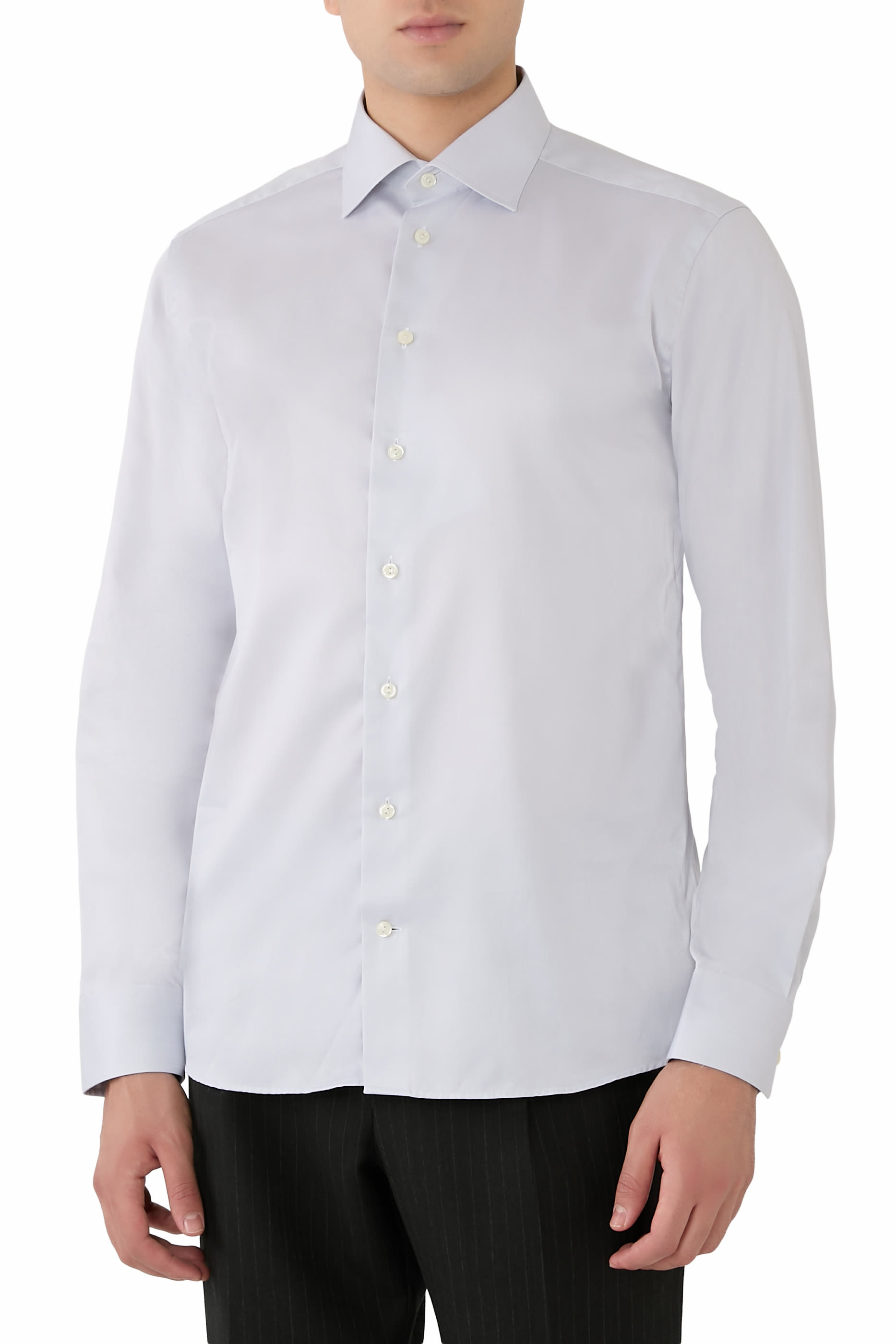 End-on-End Signature Twill Slim-Fit Shirt 