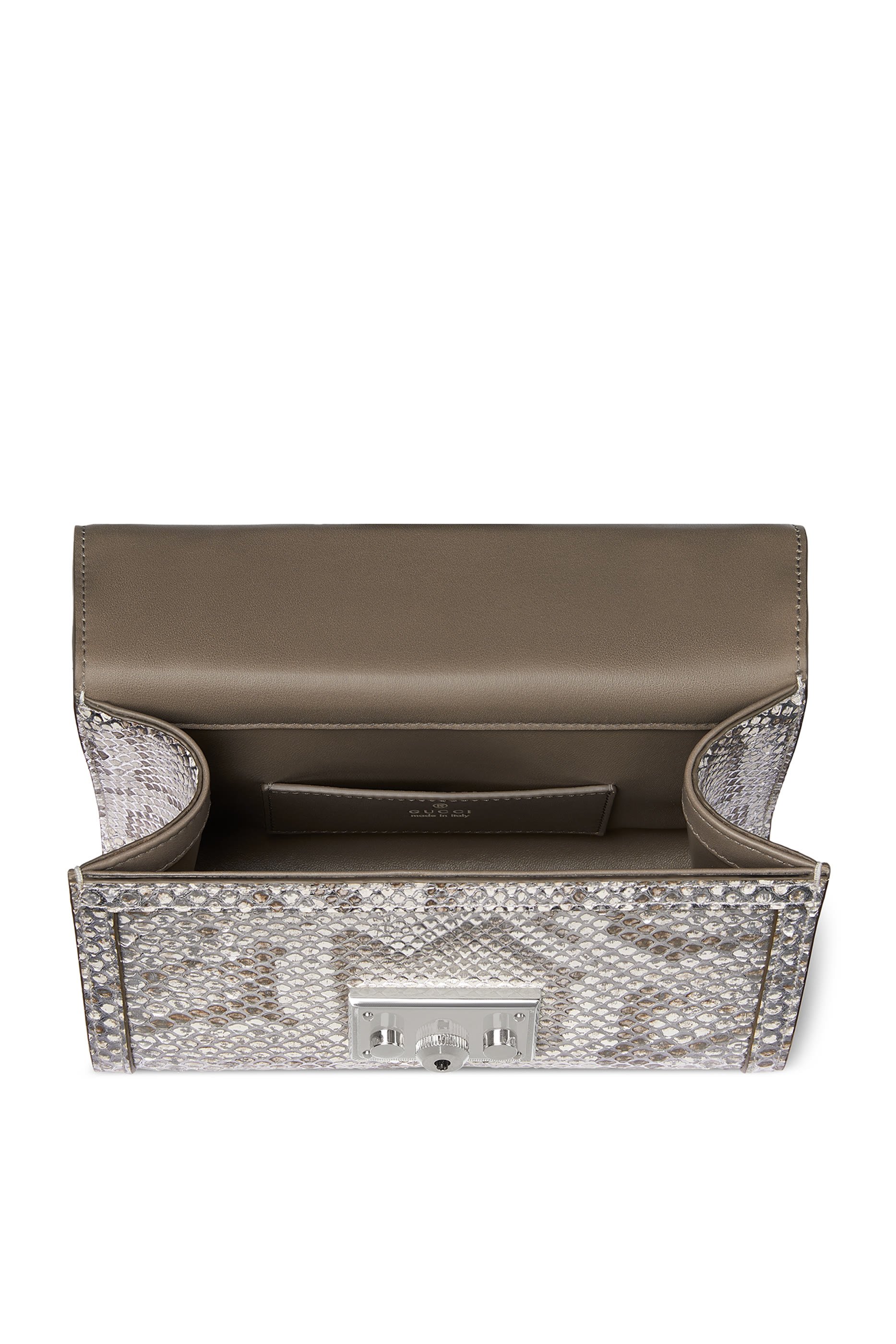 Padlock Python Small Top-Handle Bag