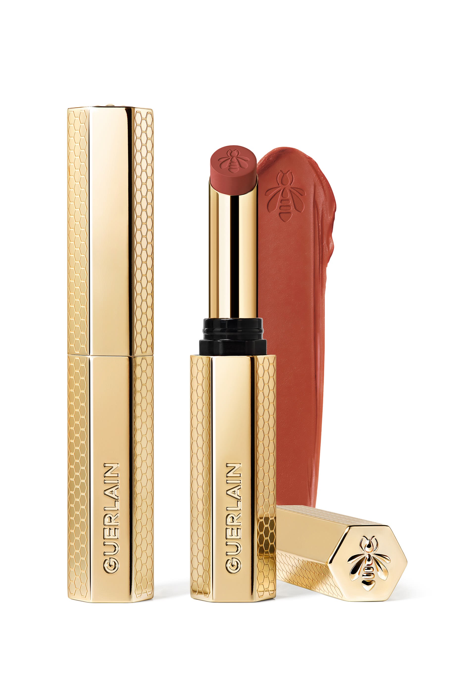 Guerlain KissKiss Lipstick — 279 PETAL NUDE