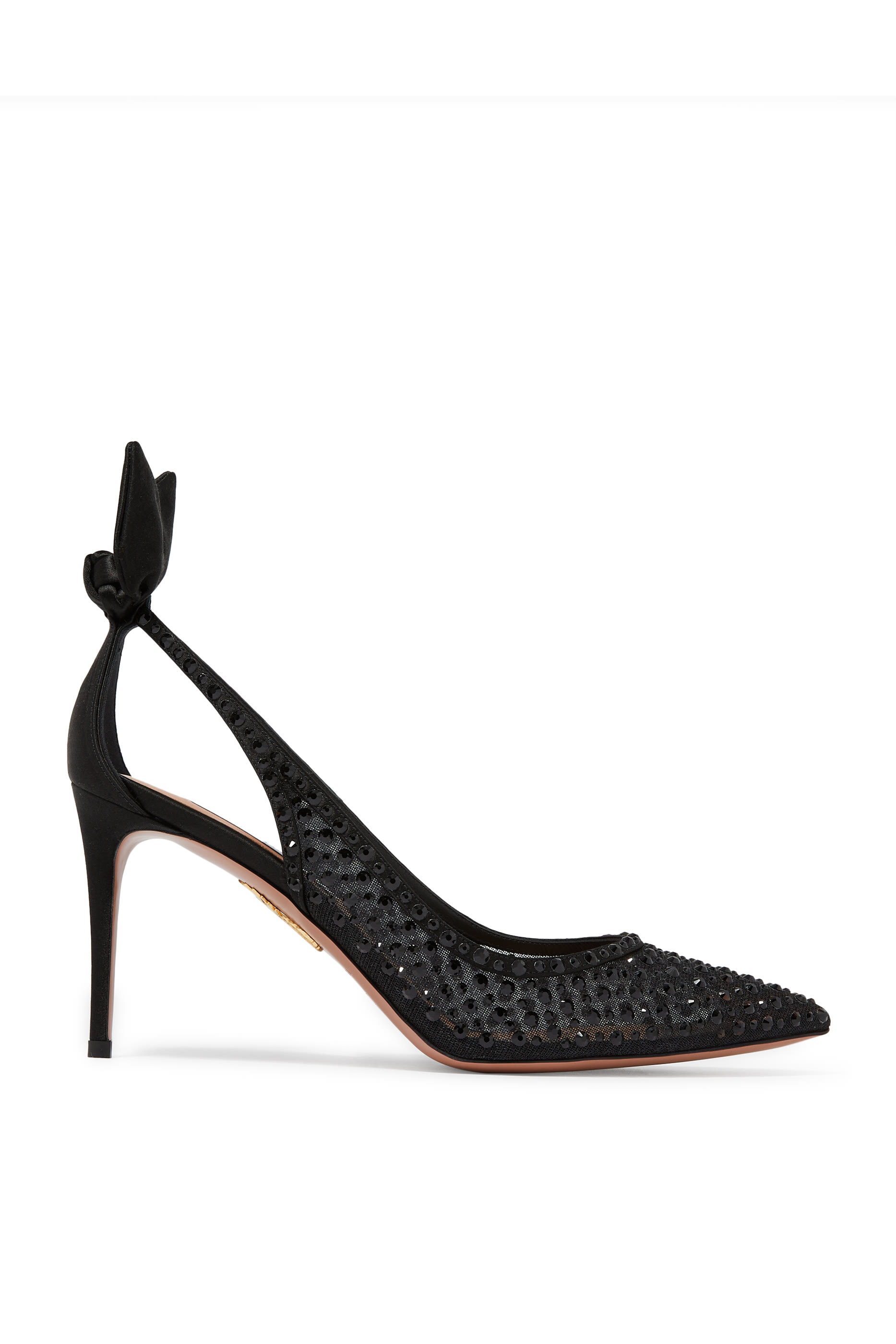 Bow Tie Crystal 85 Pumps 