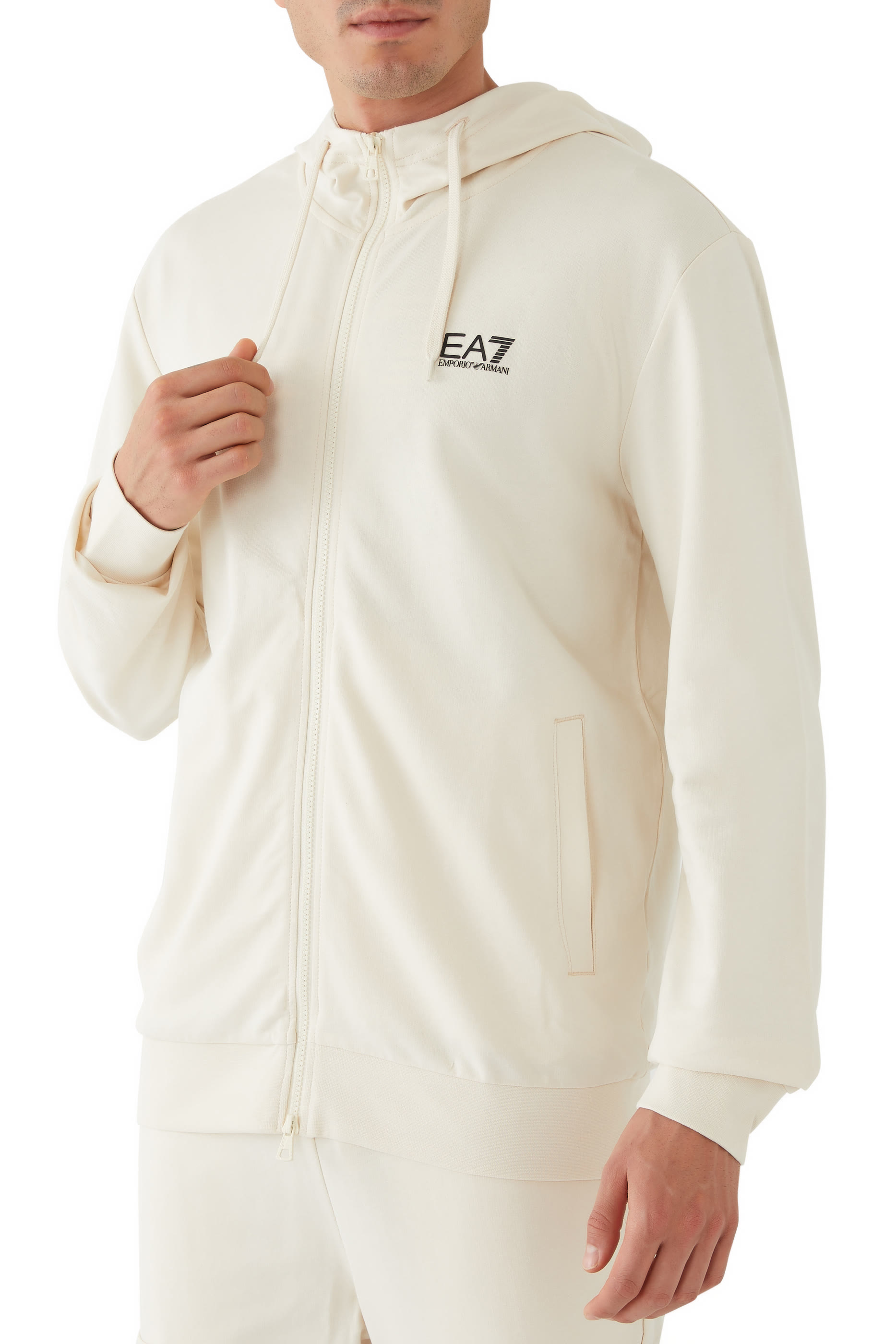 Core Identity Cotton Hooded Sweatshirt