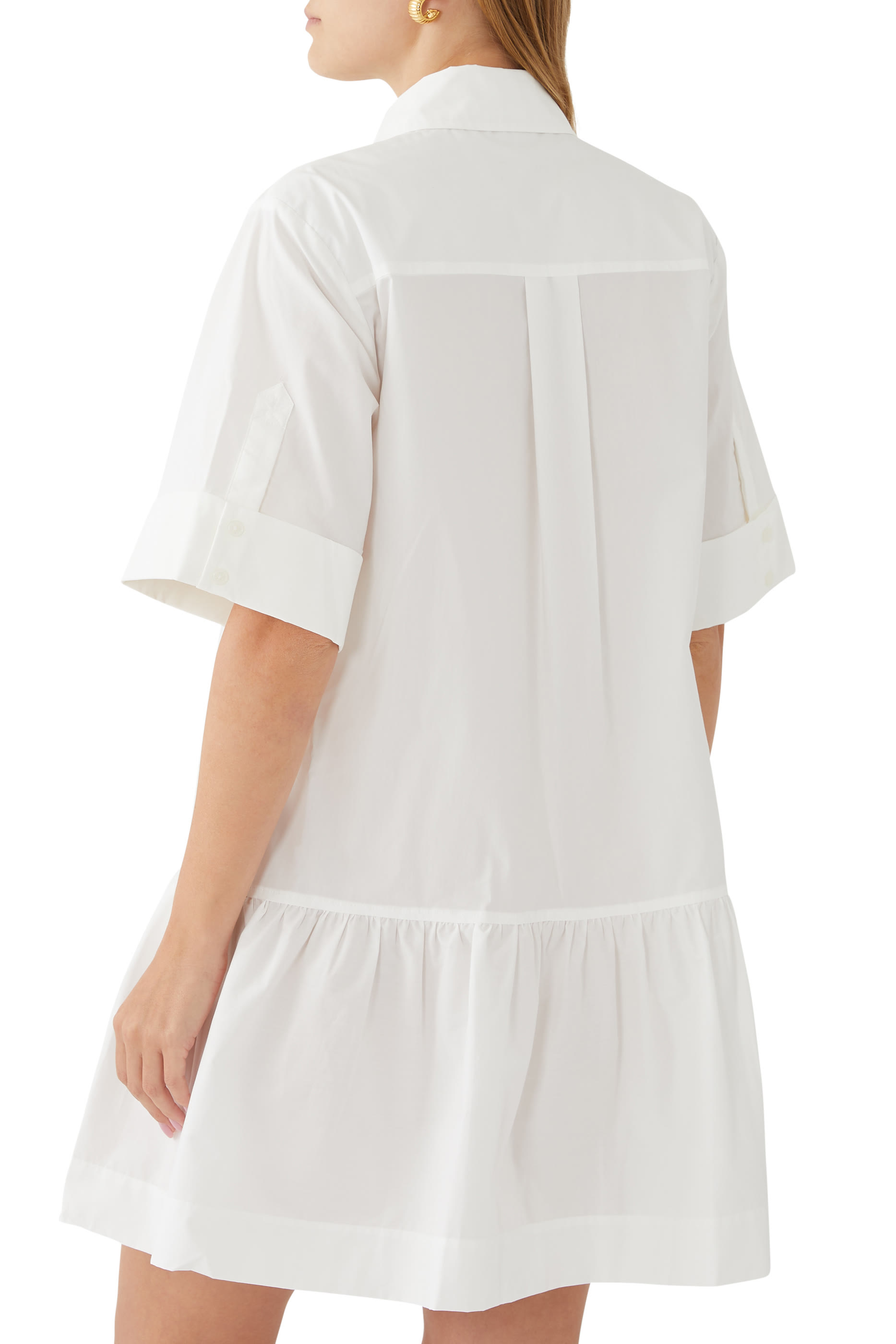 Crissy Cotton Poplin Mini Dress
