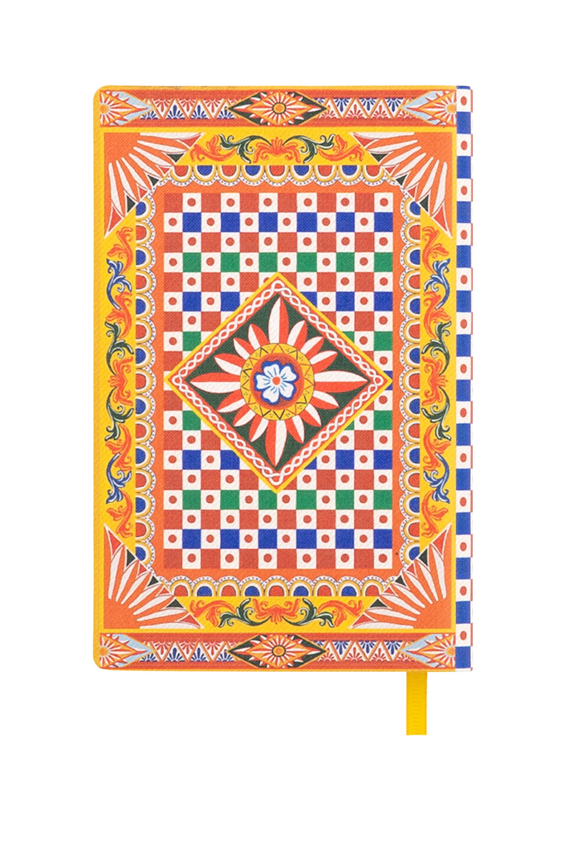 Carretto Small Ruled Notebook with Textile Cover