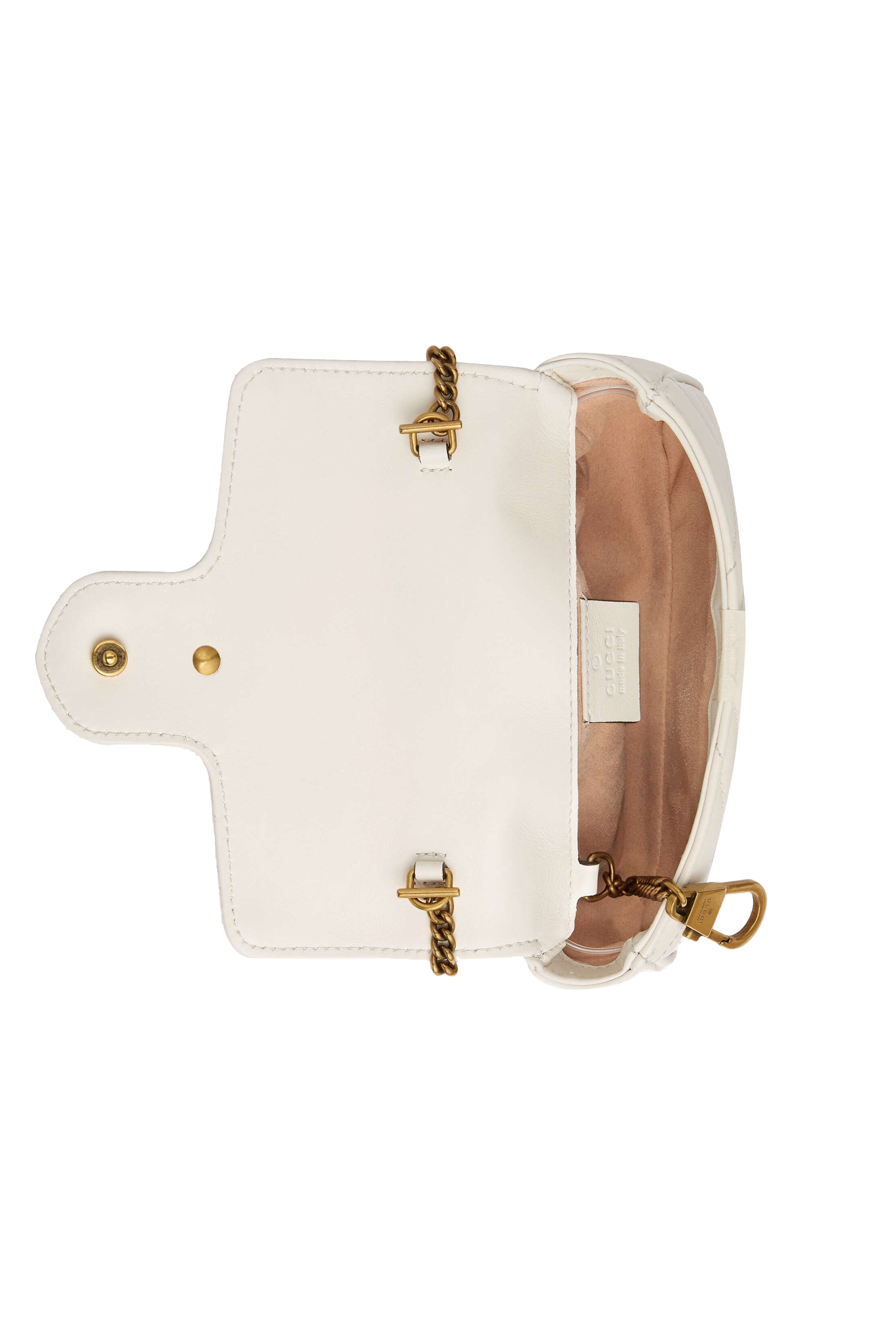 GG Marmont Matelass&eacute; Leather Super Mini Bag