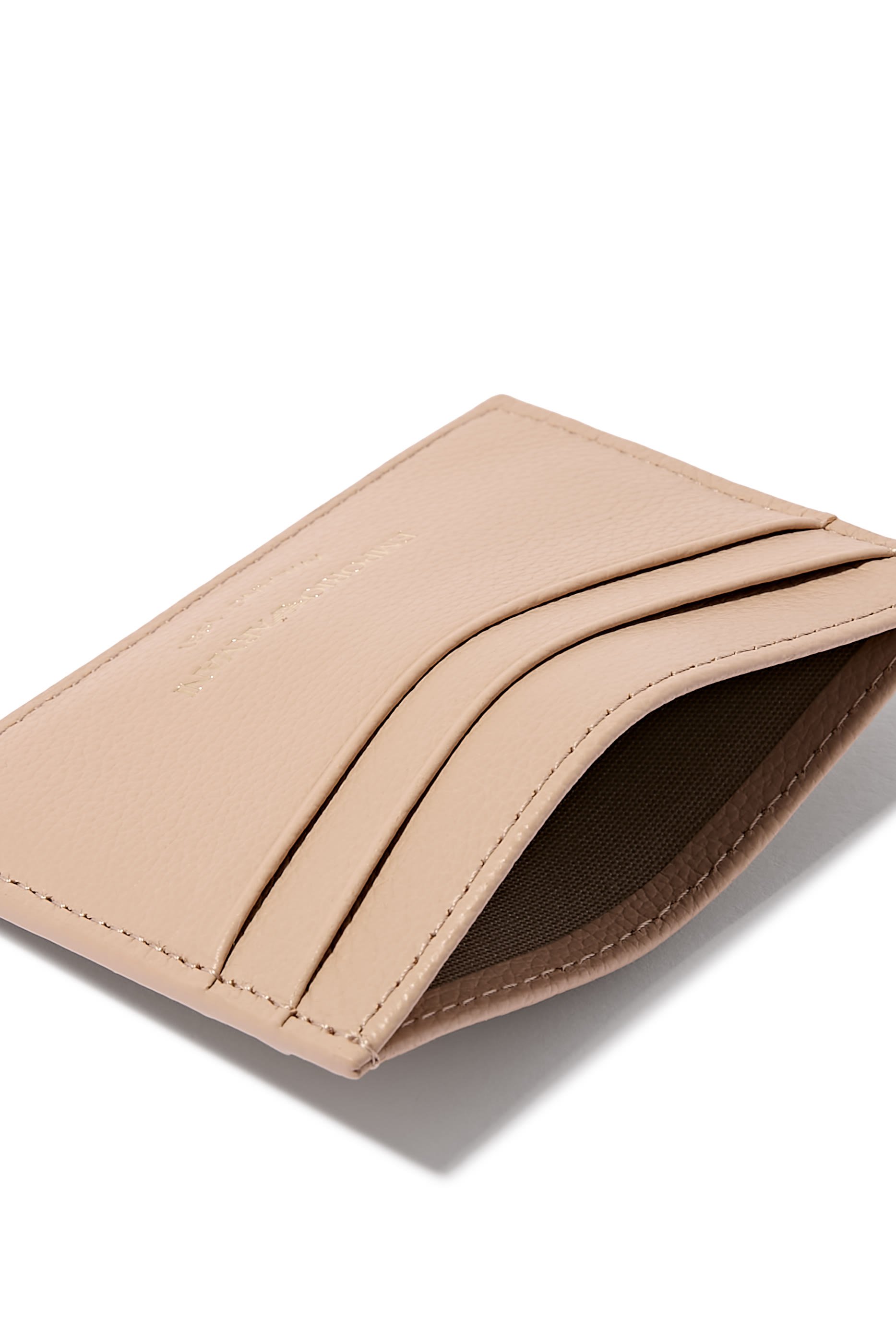Tumbled Leather Card Holder