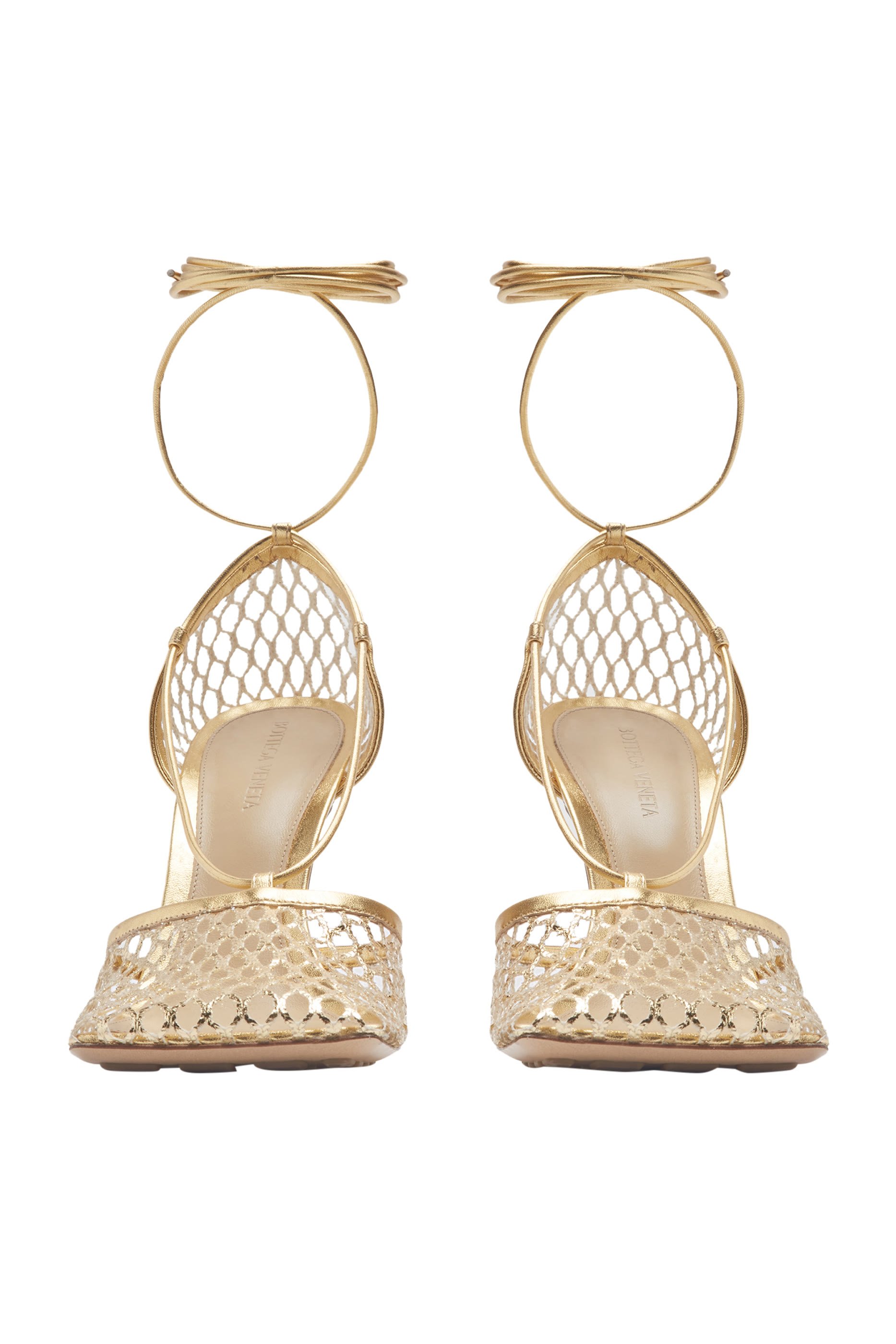 Stretch Leather Sandals