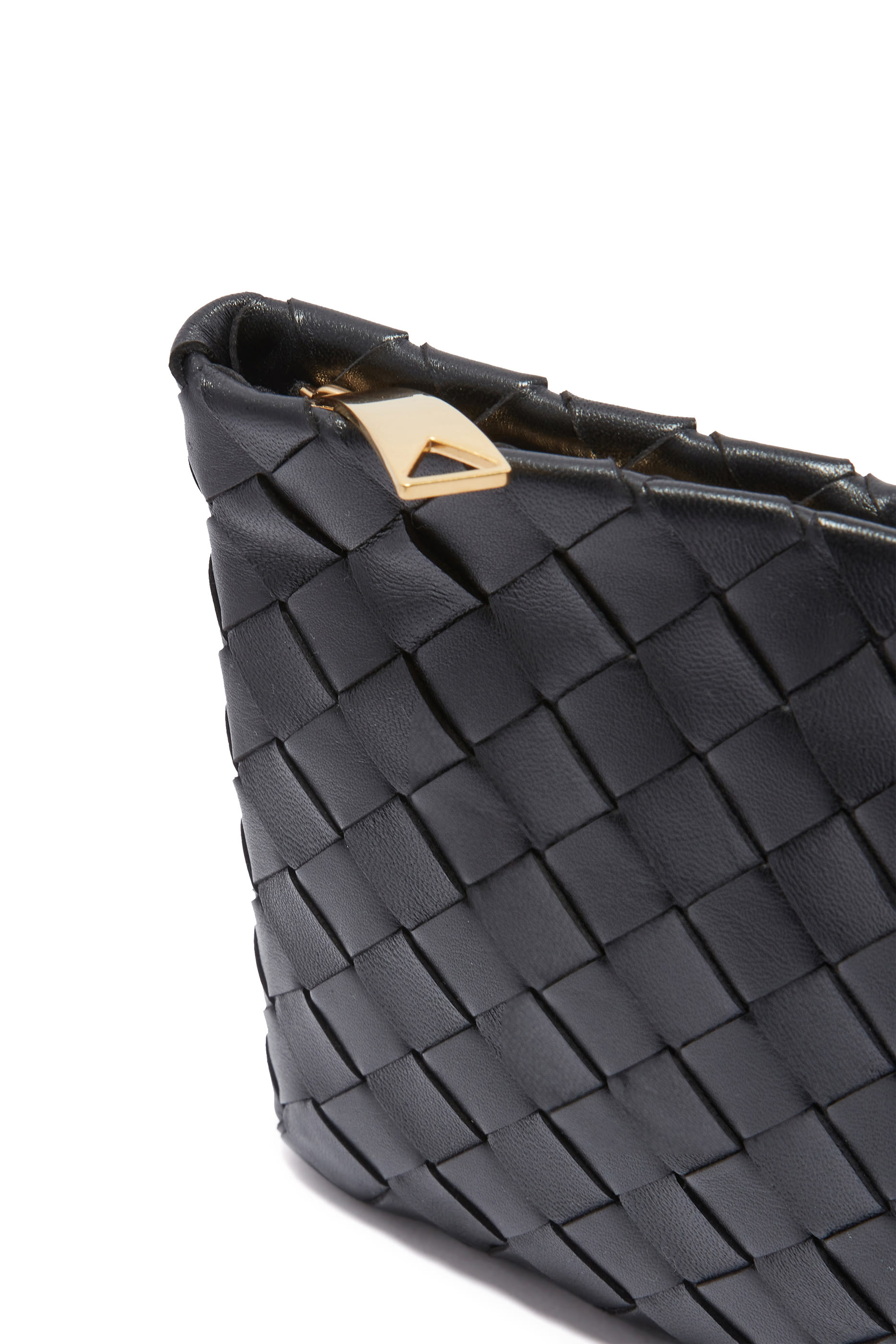 Medium Intrecciato Leather Pouch