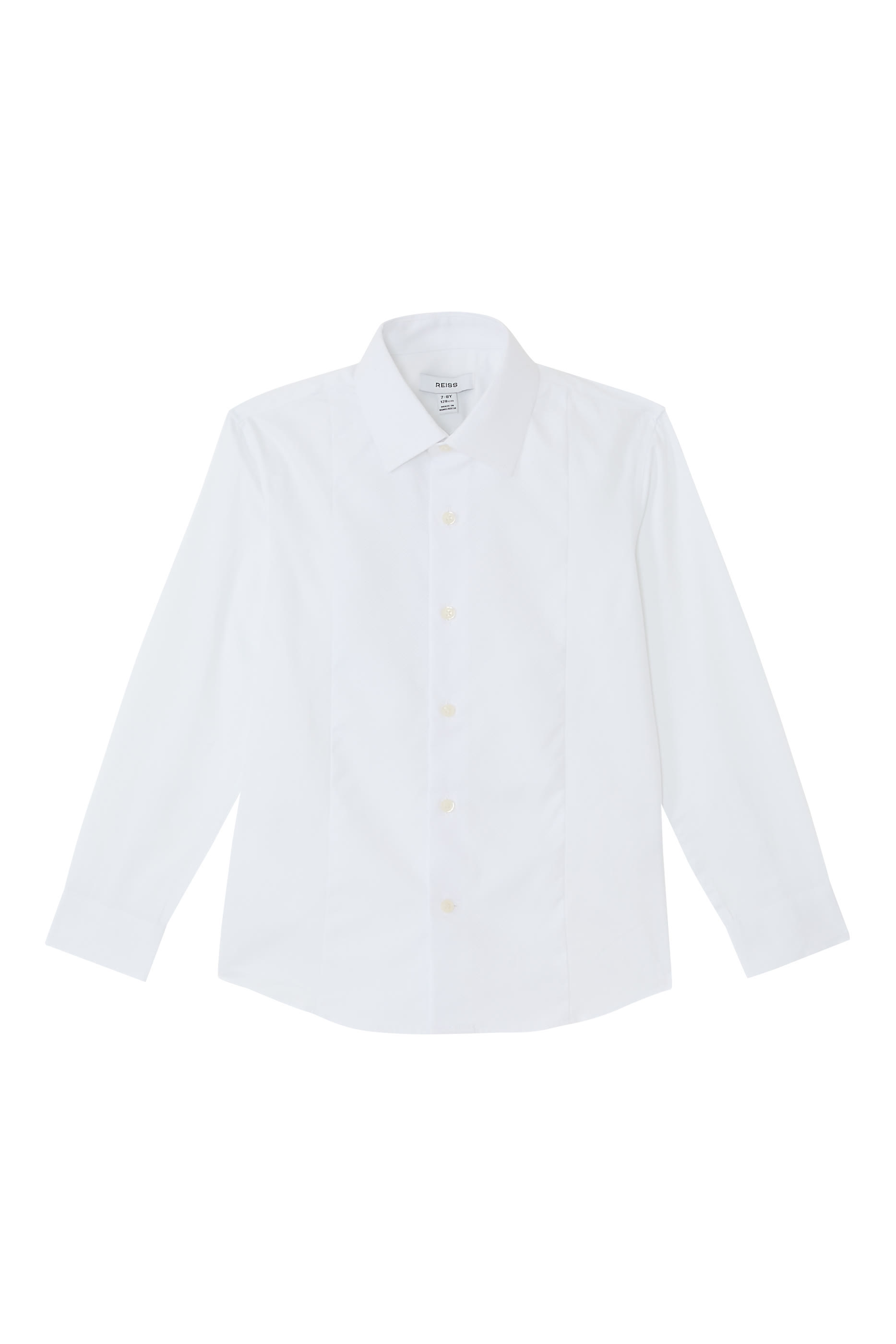 Kids Marcel Cotton Slim-Fit Dinner Shirt