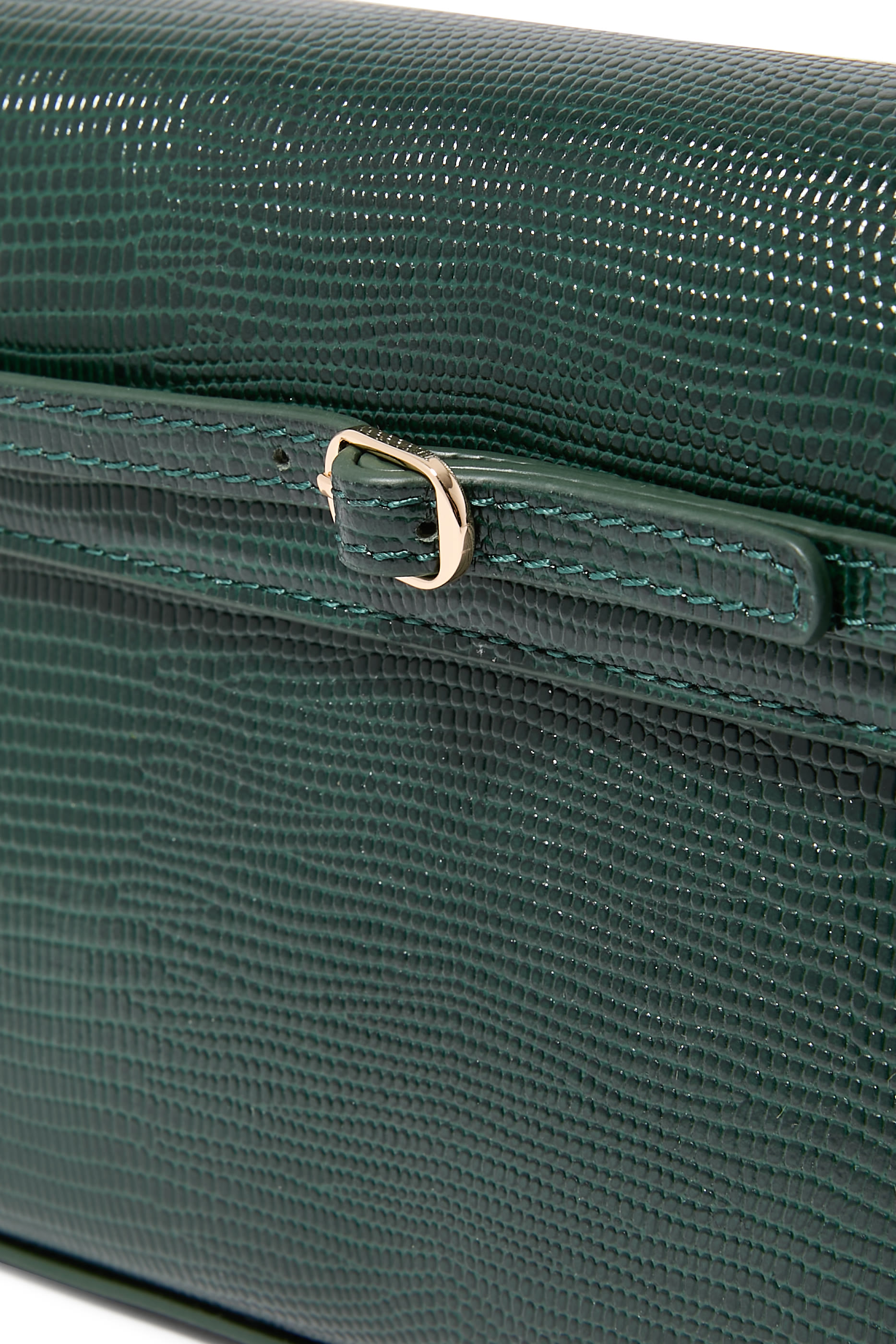 Emerald Lizard Shoulder Bag – Limited Edition