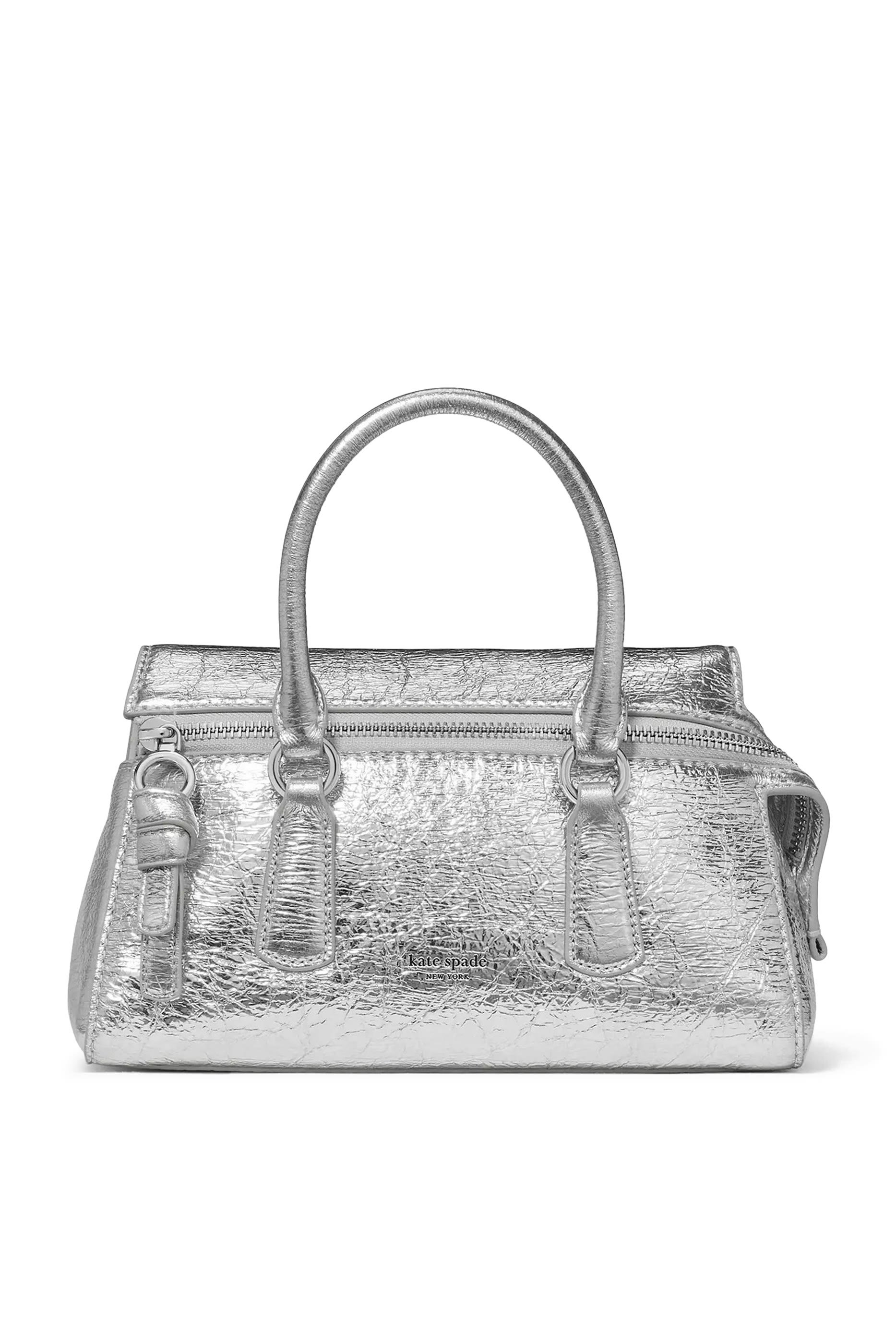 Bond Crinkle Metallic Leather Mini Bag