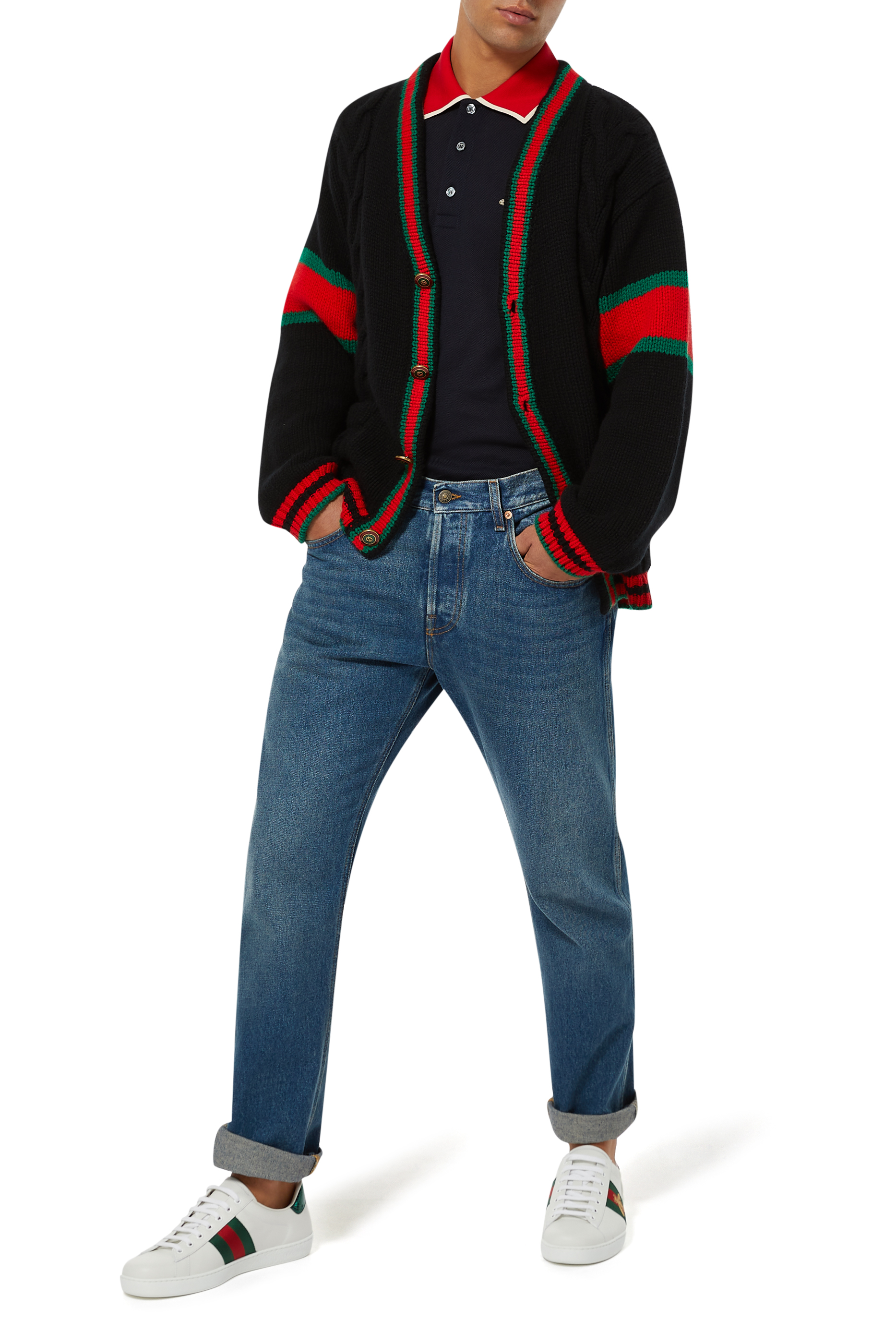 Cotton Polo With Bee