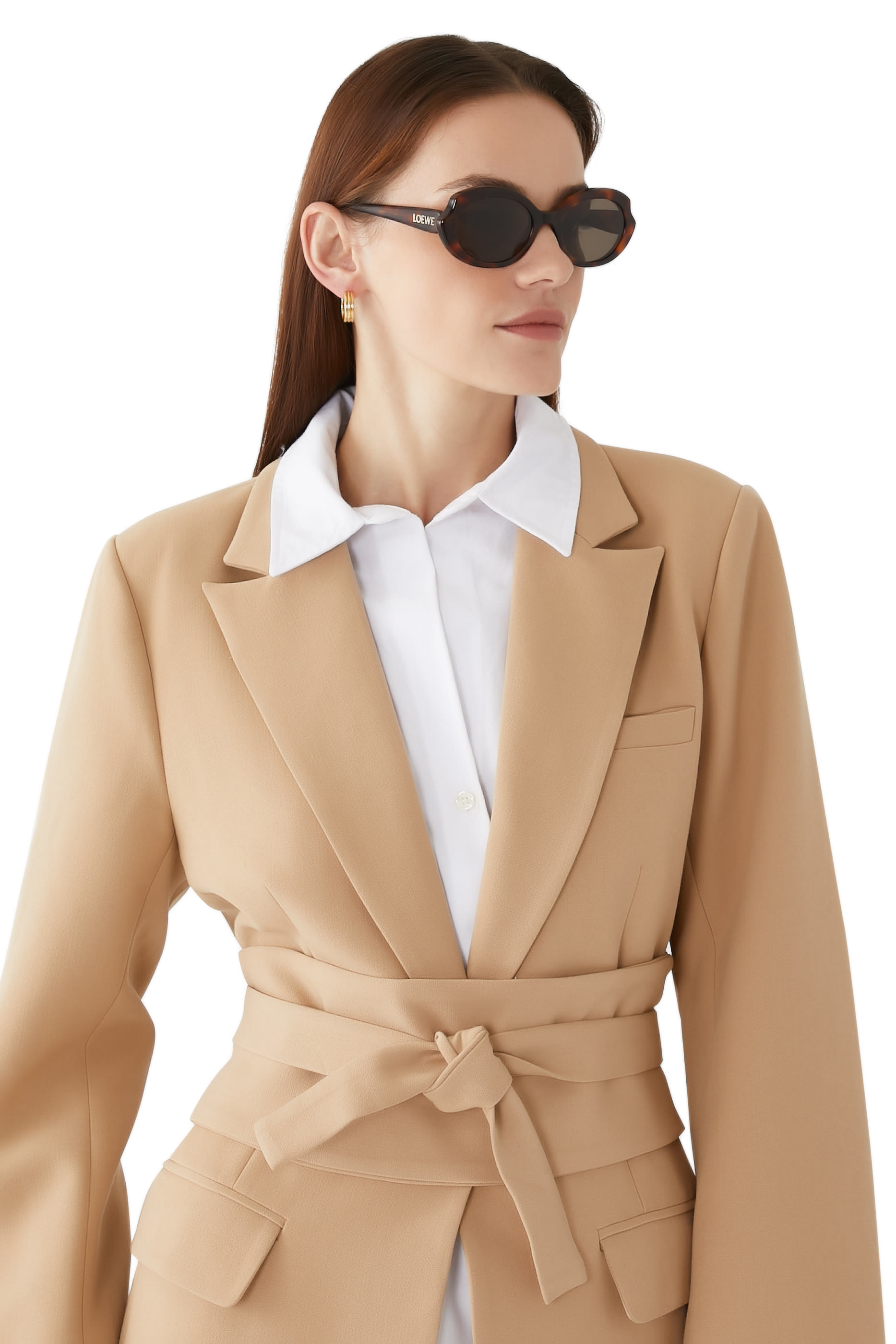 Oval Slim Sunglasses