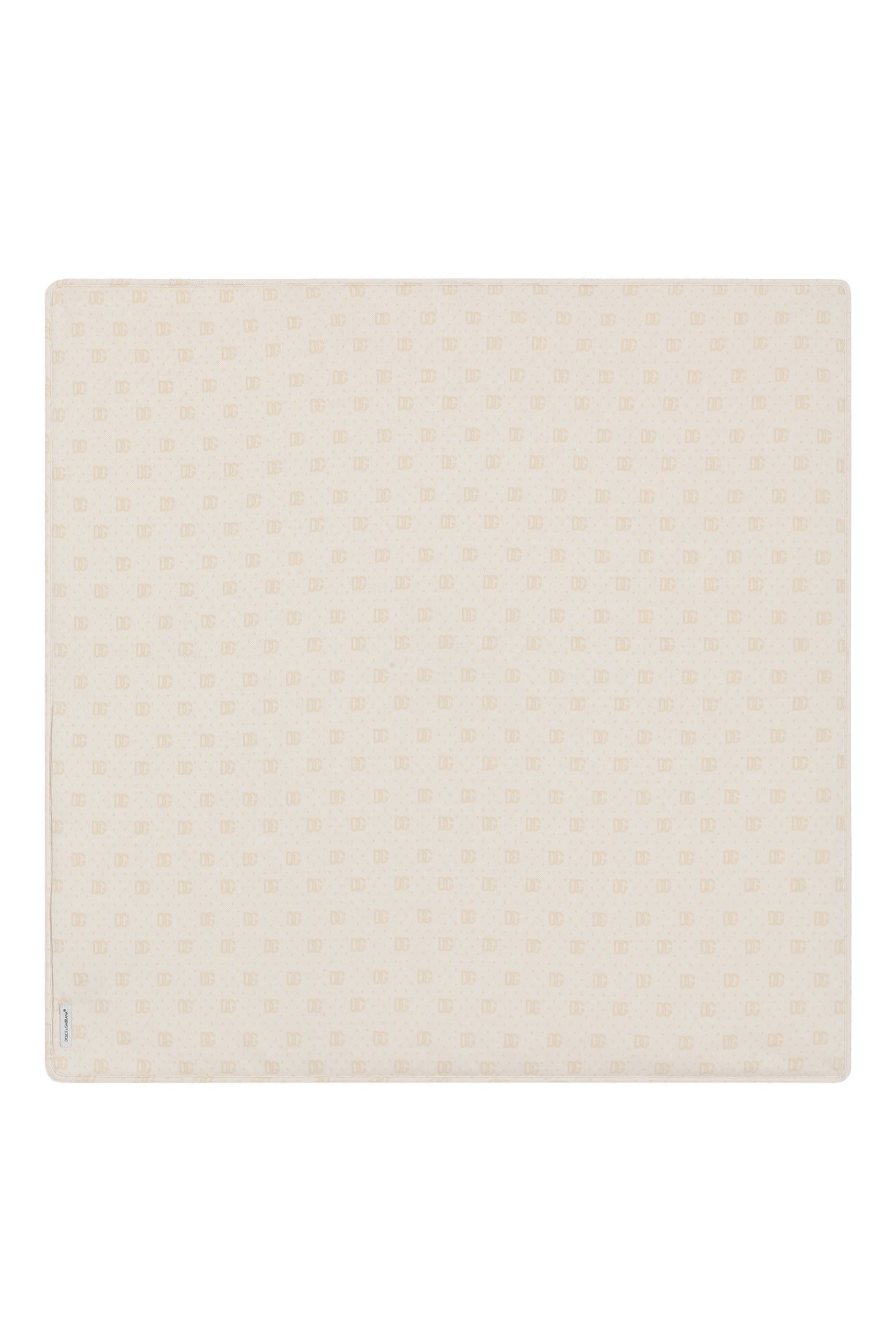 Kids DG Jacquard and Polka Dots Fleece Blanket