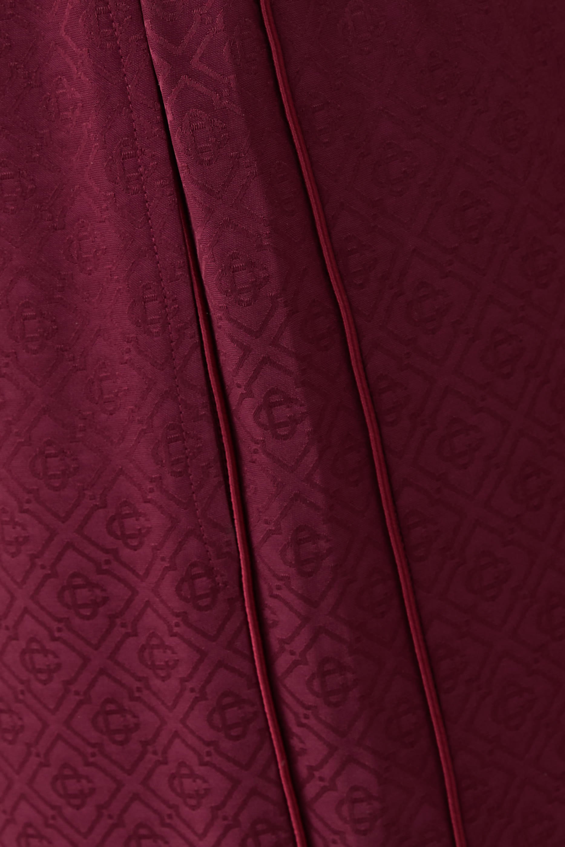 Monogram Silk Trousers