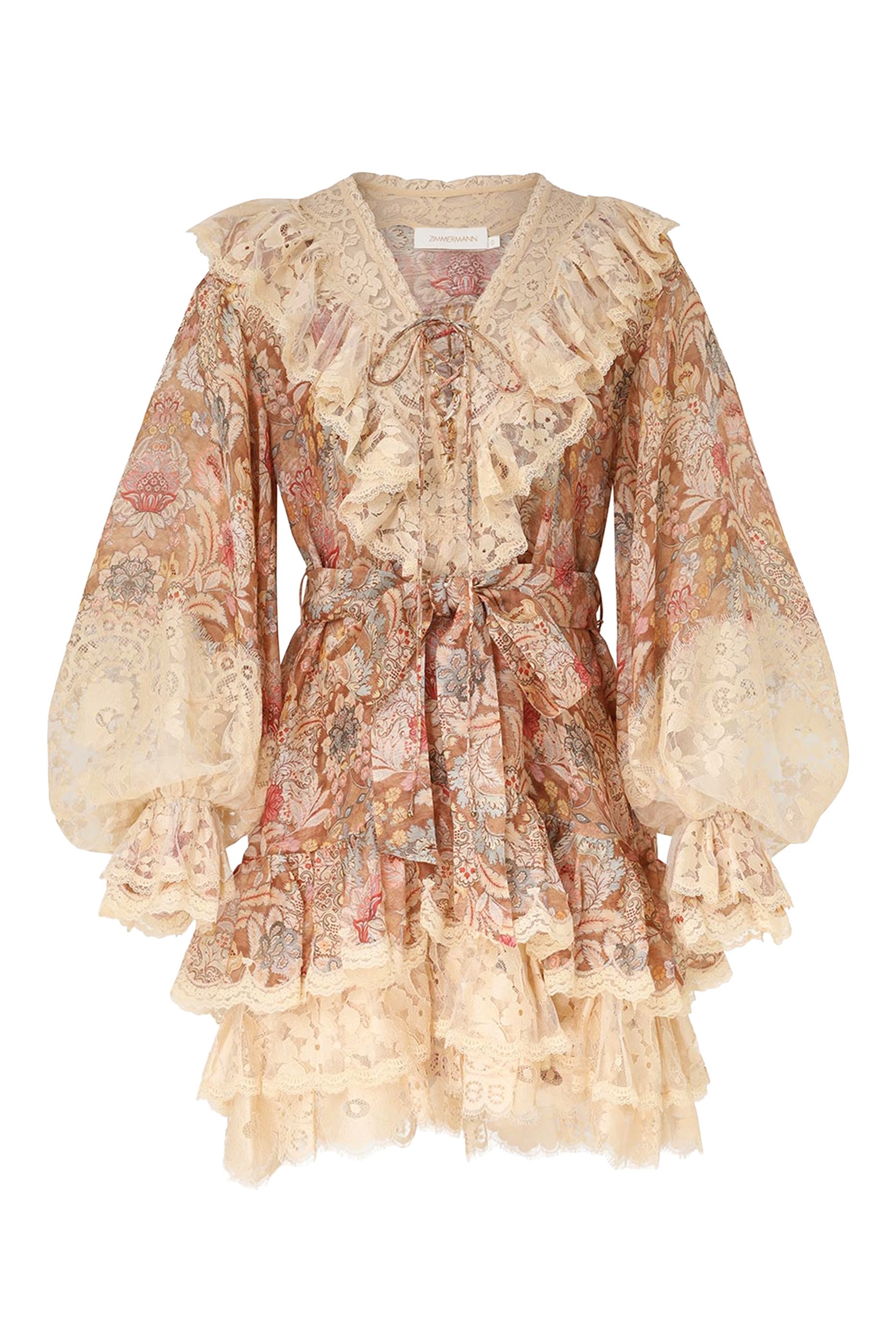 Rebellion Lace-Up Mini Dress