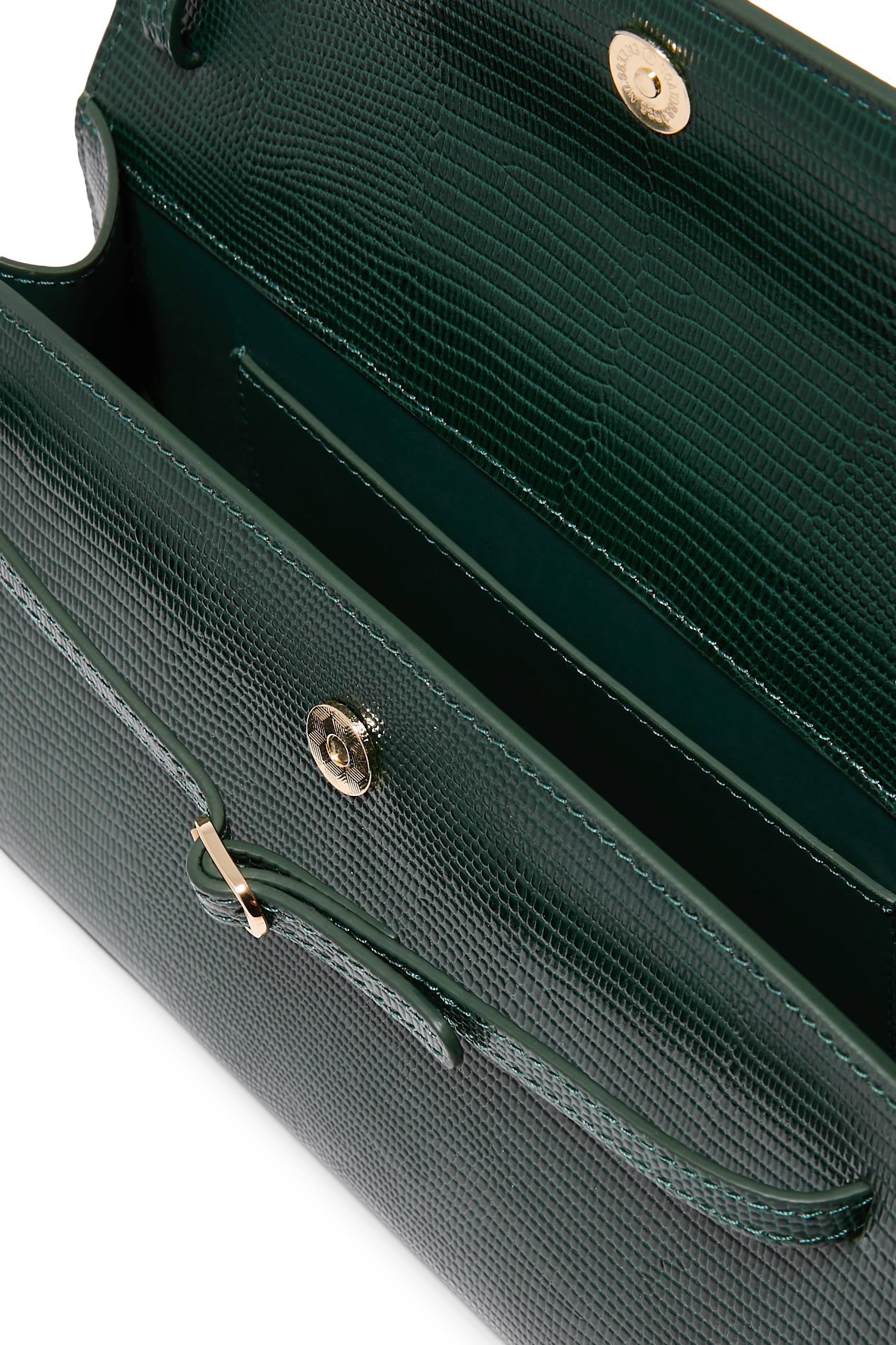 Emerald Lizard Shoulder Bag – Limited Edition