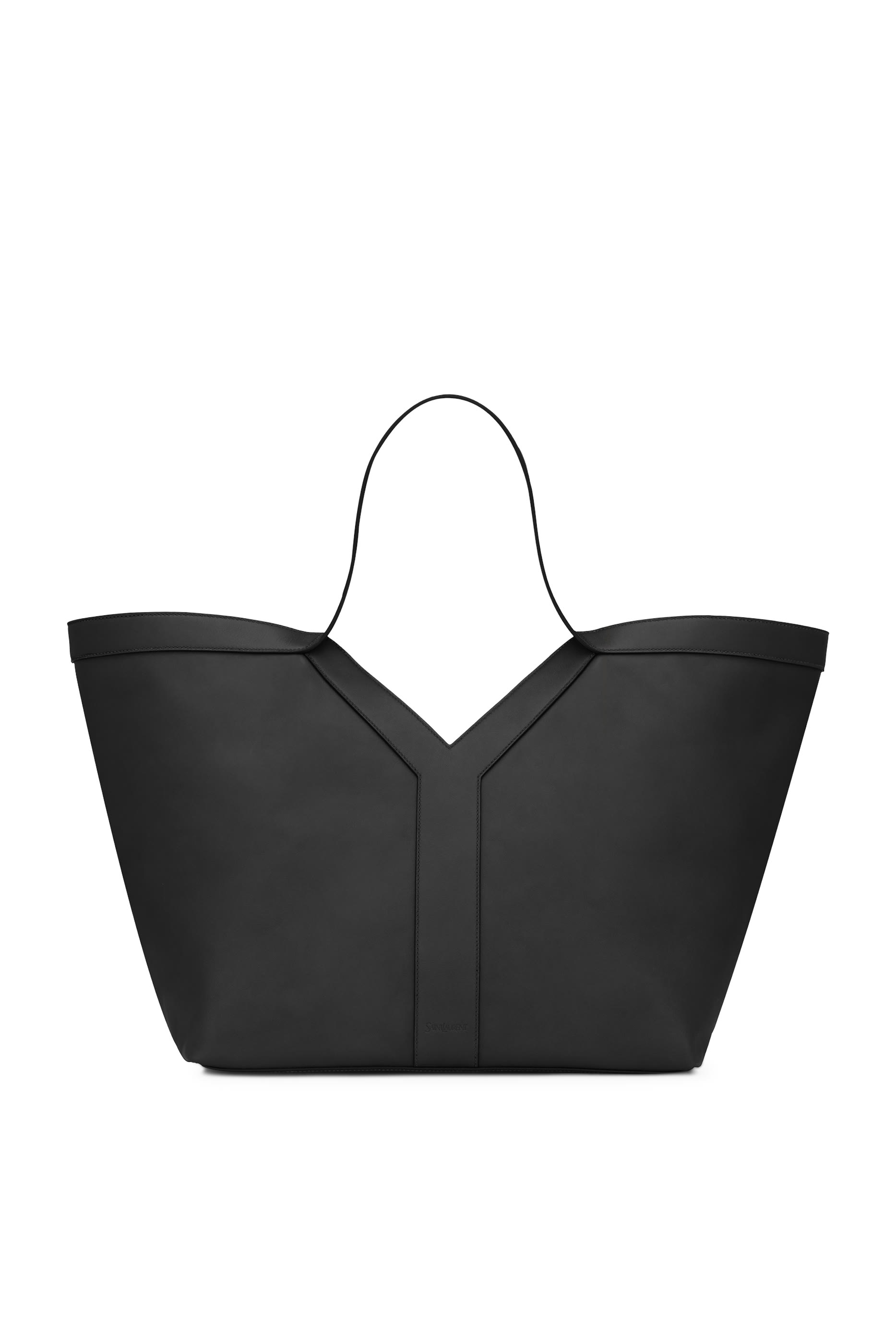 Leather Y Tote