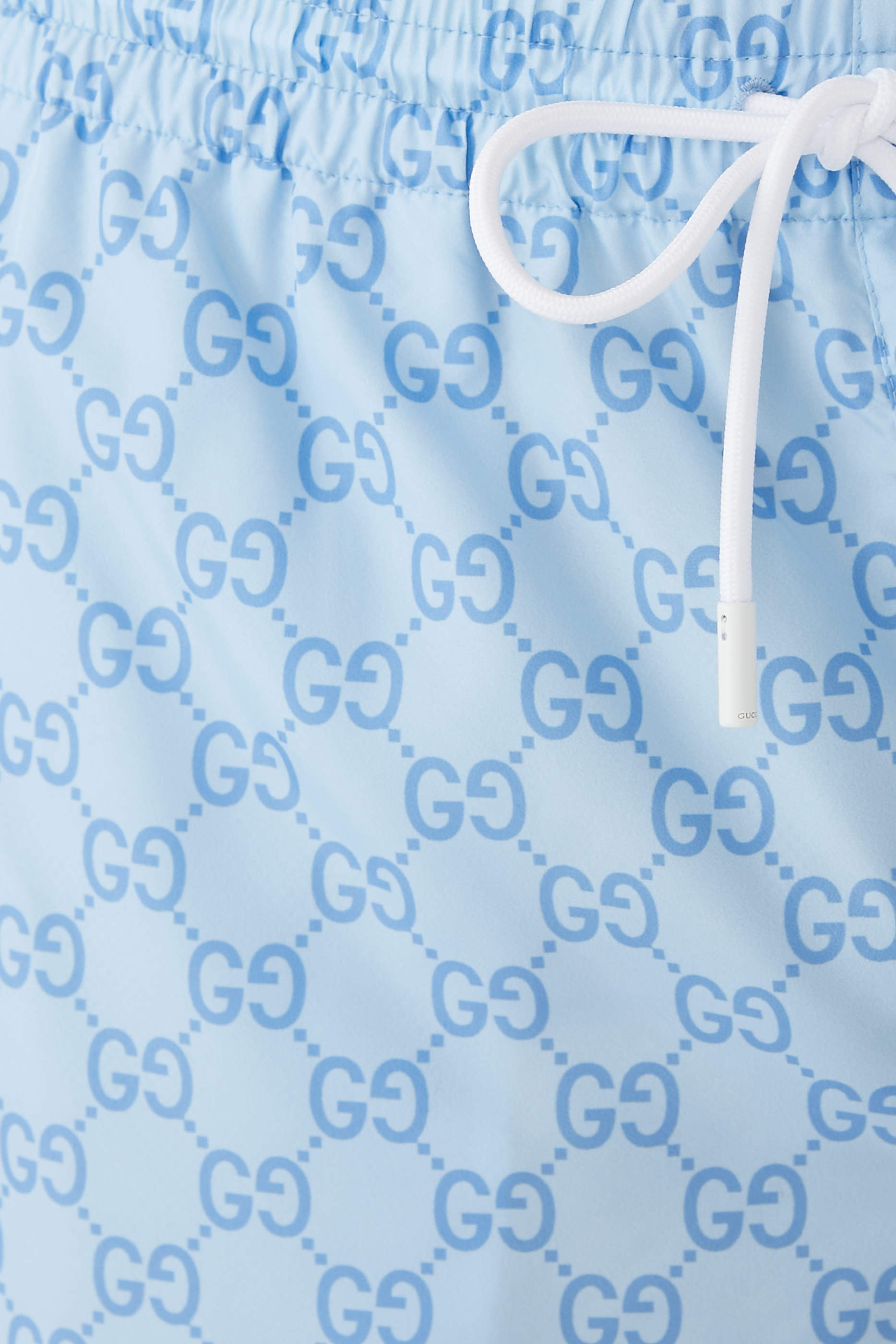 GG Print Nylon Swim Shorts