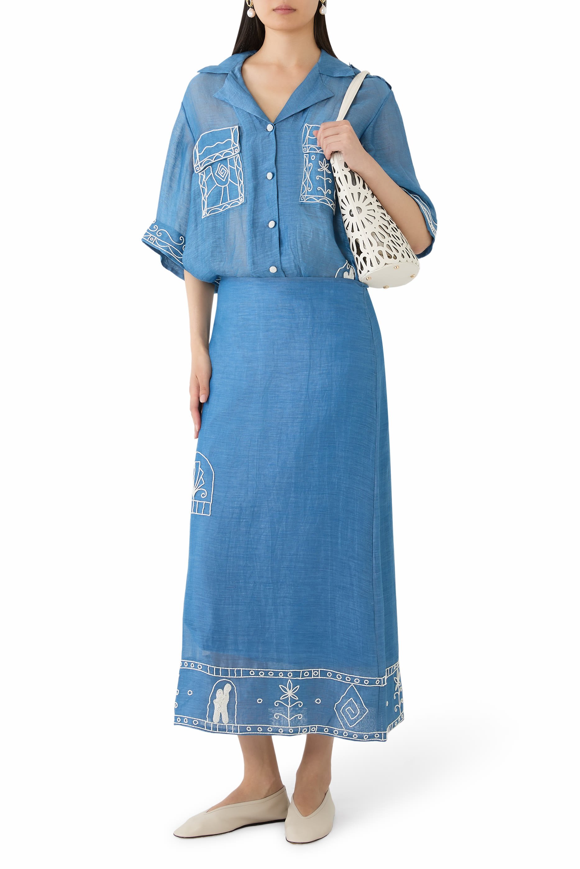  Yasmeen Embellished Skirt